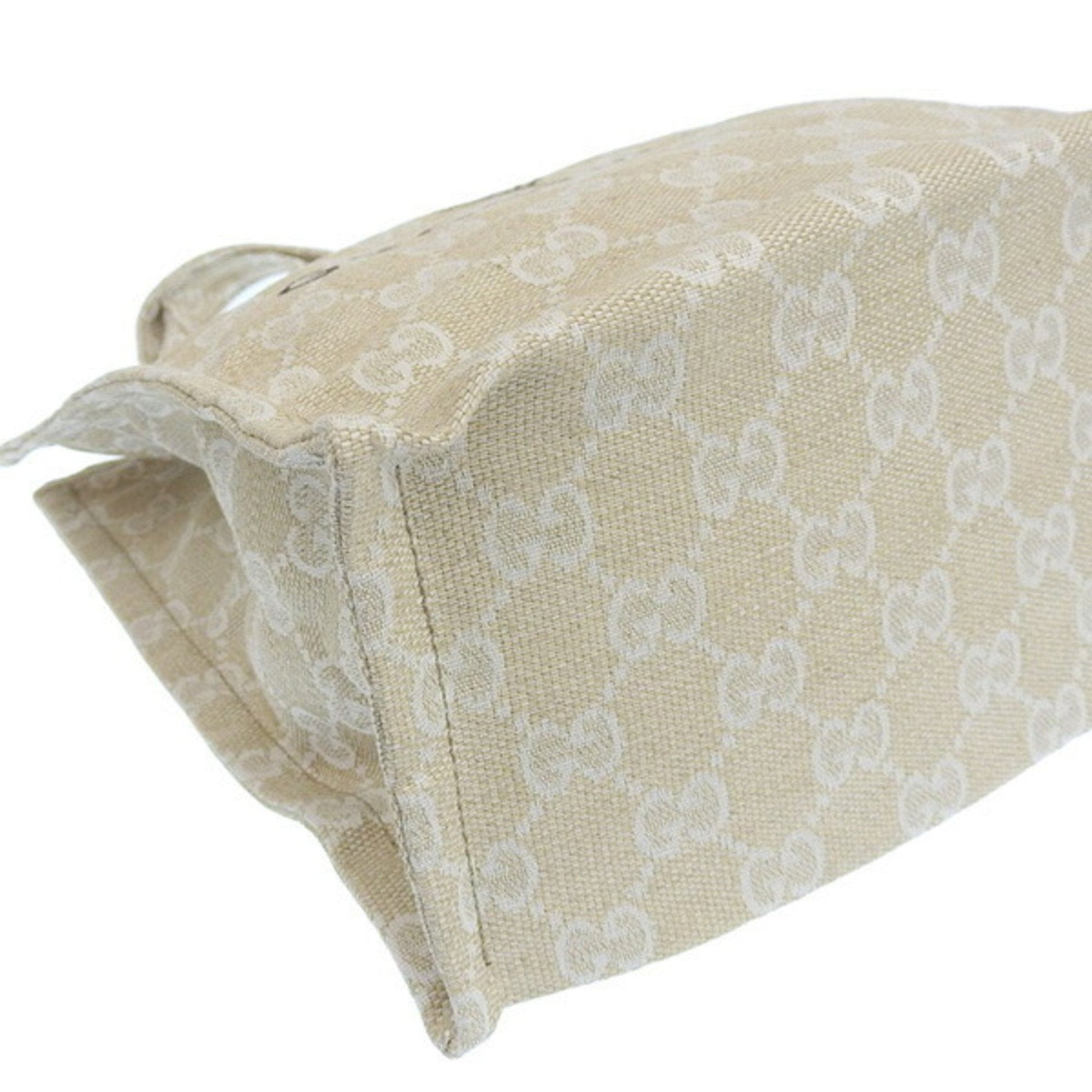 Gucci Beige Canvas Handbag Style 1