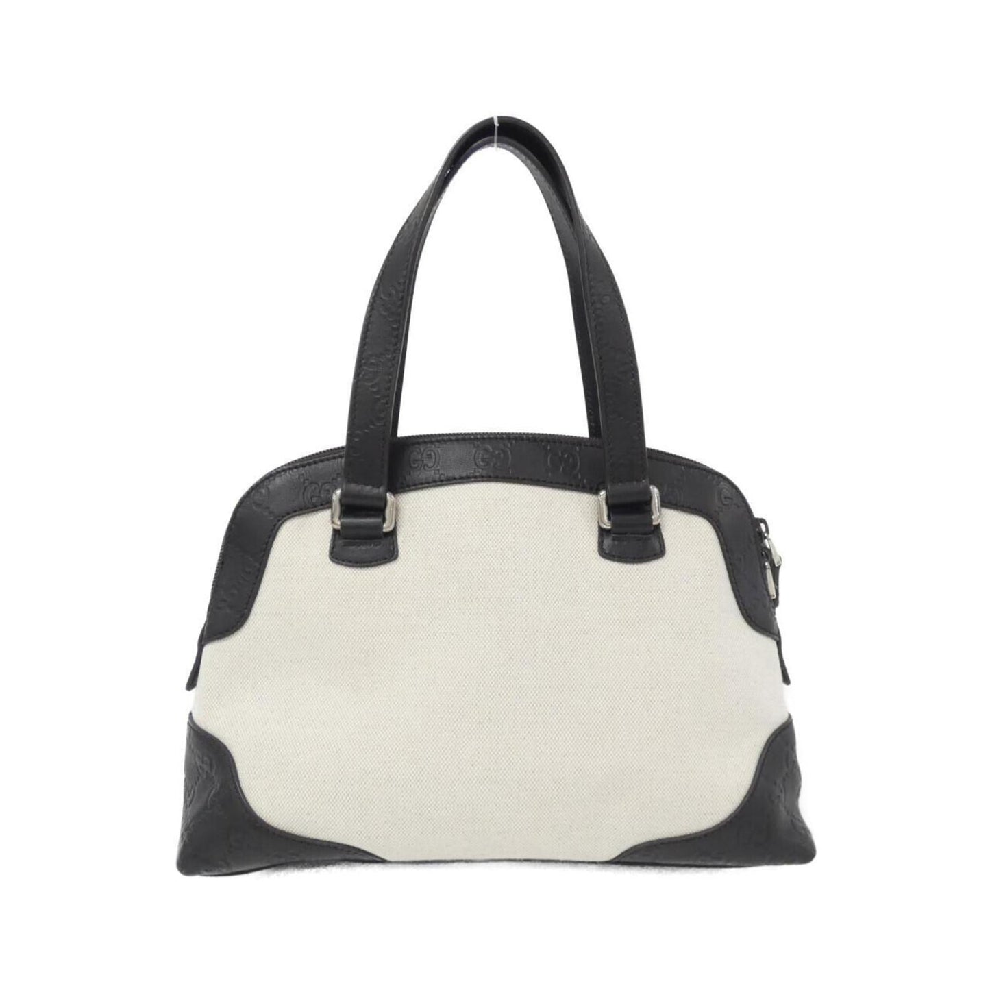Gucci Leather Canvas Shoulder Bag