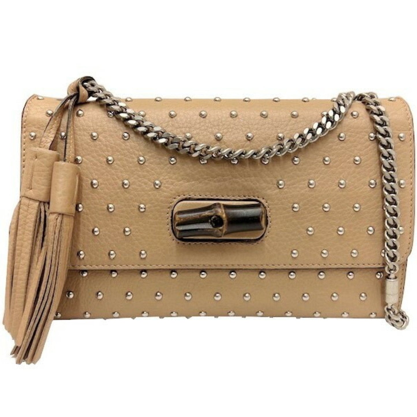 Gucci Lou Chain Leather Shoulder Bag
