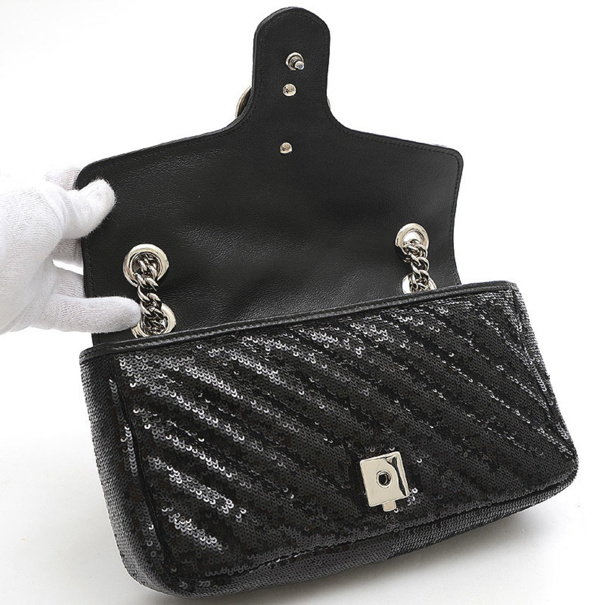 Gucci Lou Leather Shoulder Bag