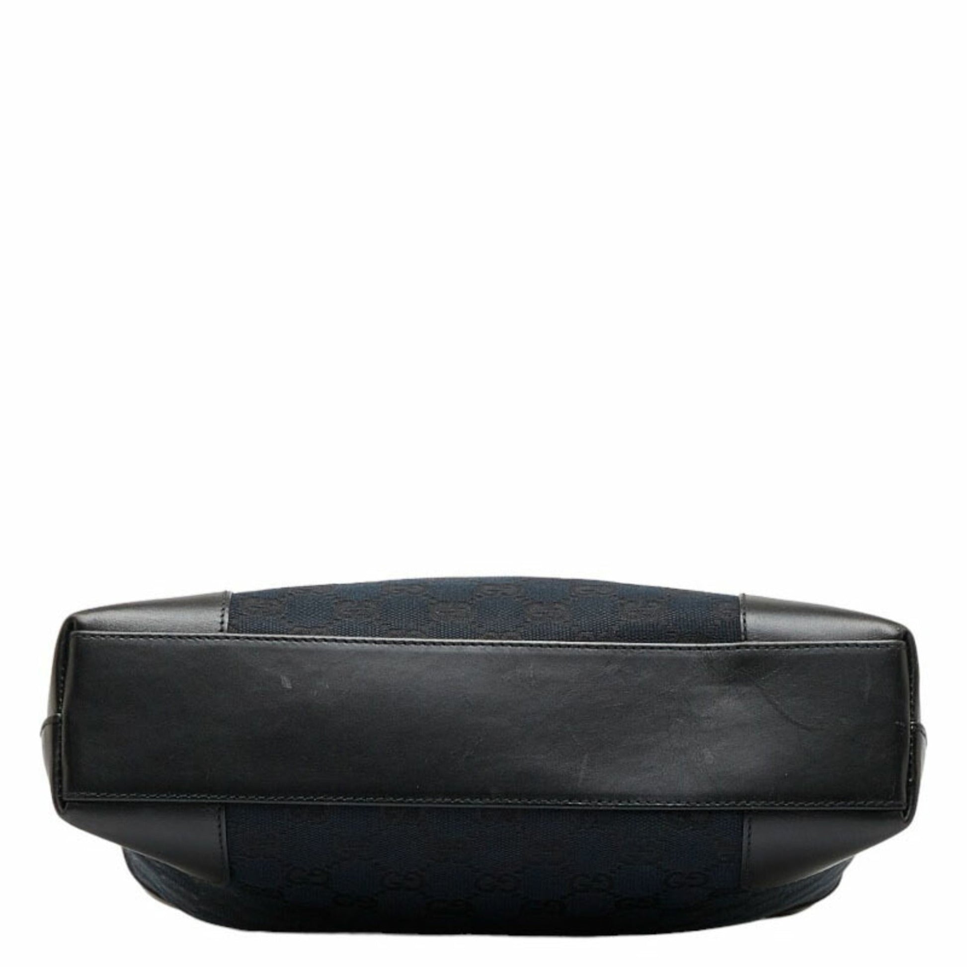 Gucci Leather Canvas Shoulder Bag