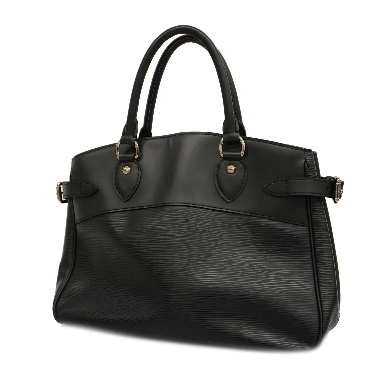 LOUIS VUITTONAuth Epi Passy PM Women's Handbag Noir