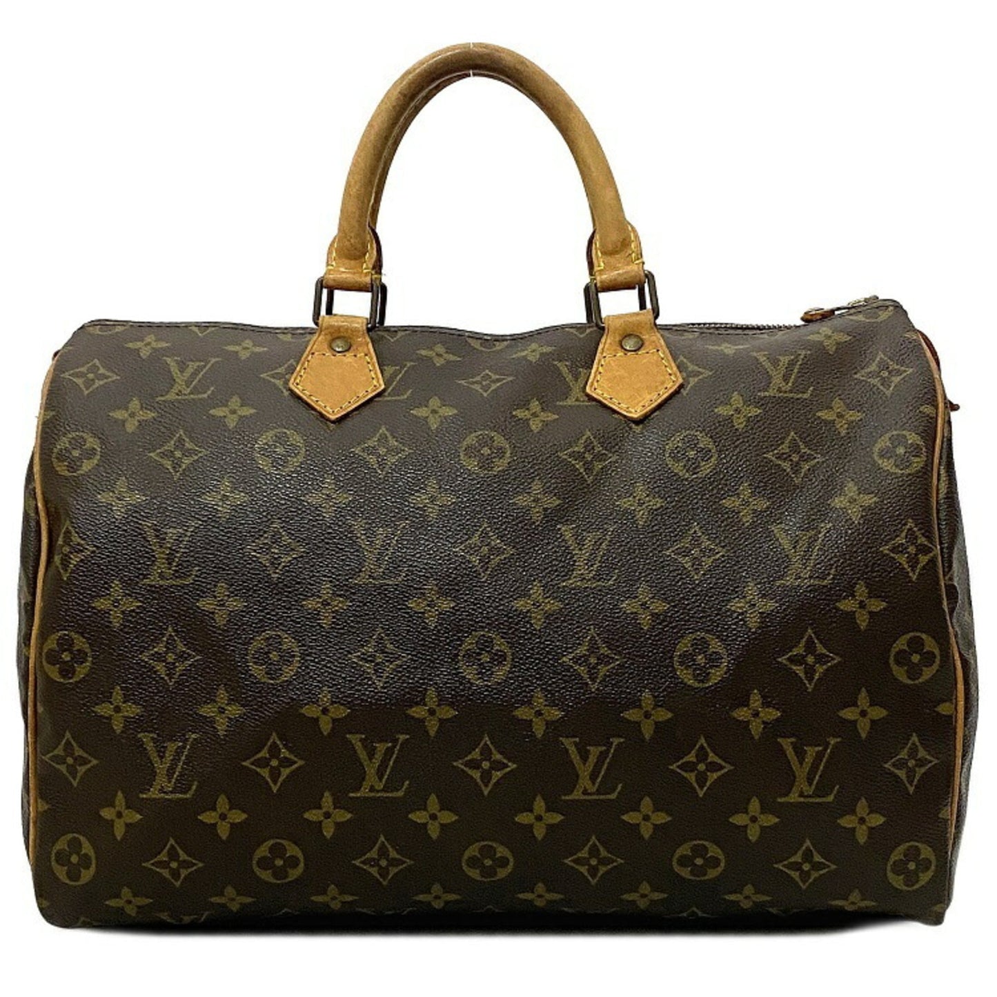 Louis Vuitton Handbag Brown Monogram Boston VL882 LOUIS VUITTON Women's Men's Small Nume