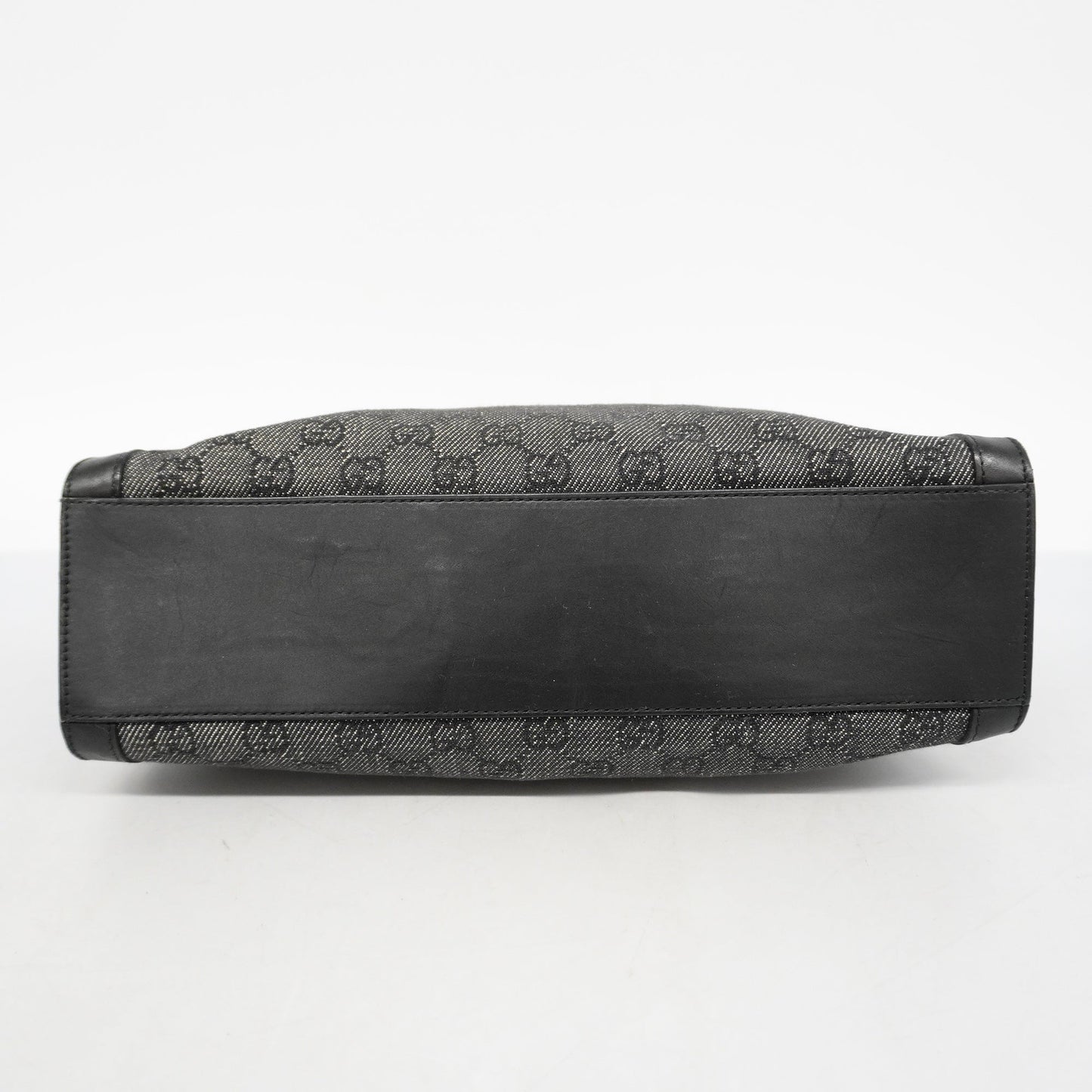 Gucci Leather Canvas Shoulder Bag