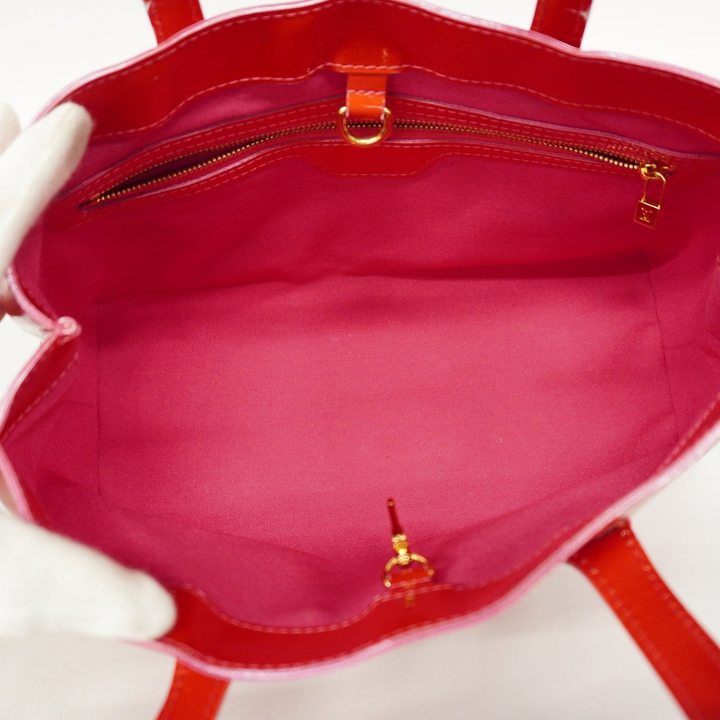 Louis VuittonAuth Monogram Vernis Wilshere Bluebird Women's Handbag