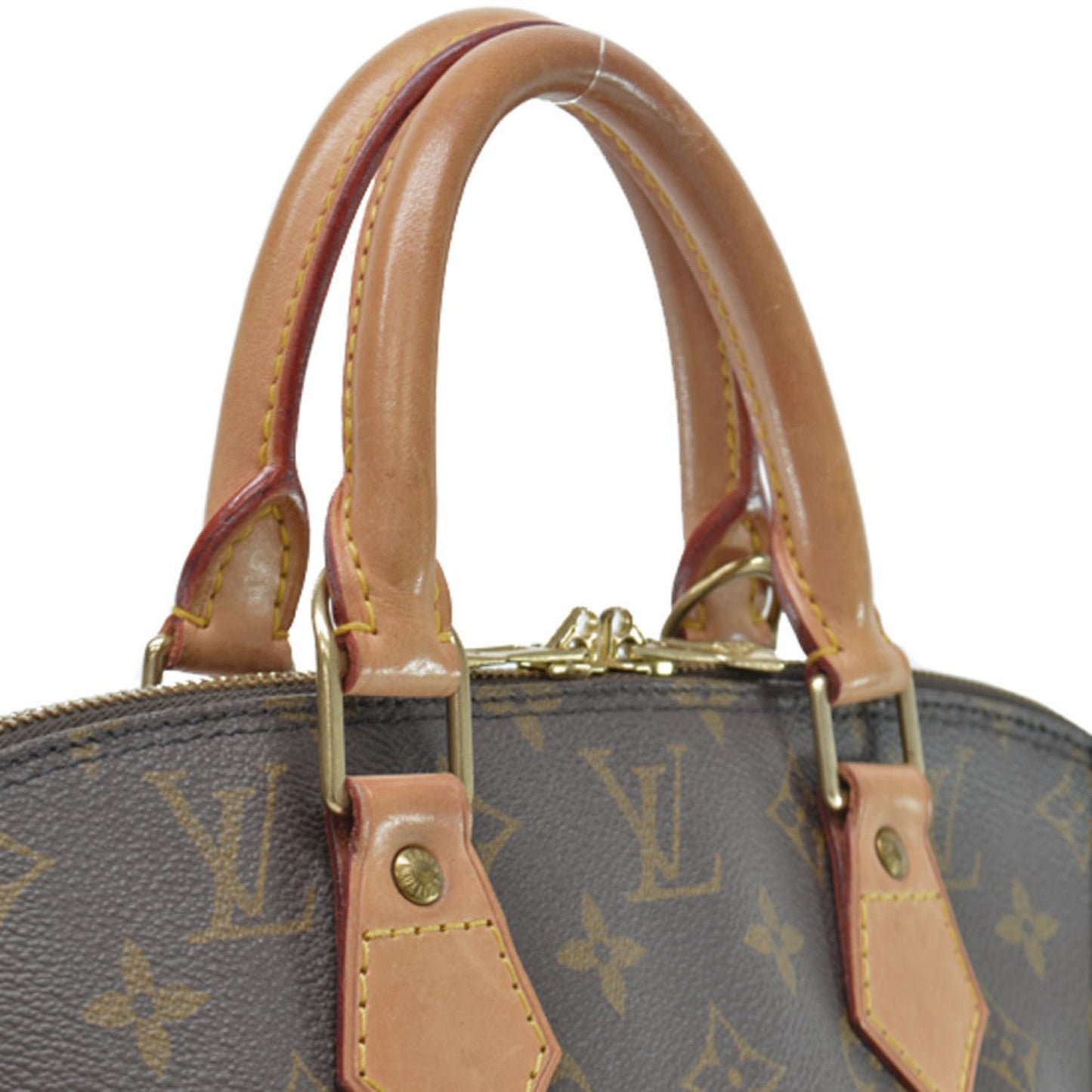 Louis Vuitton Bag Monogram Alma Brown Canvas Handbag Ladies