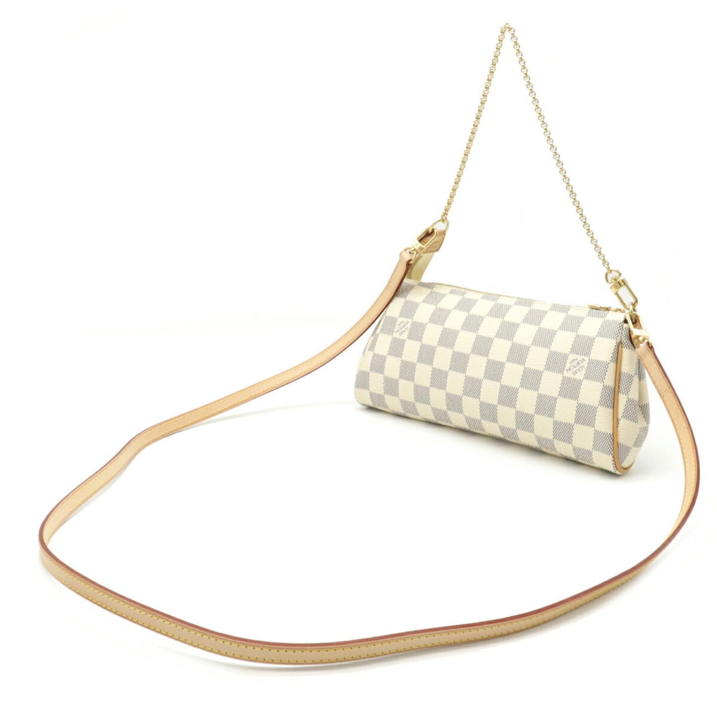 Louis Vuitton Damier Azur Eva Chain Bag Shoulder