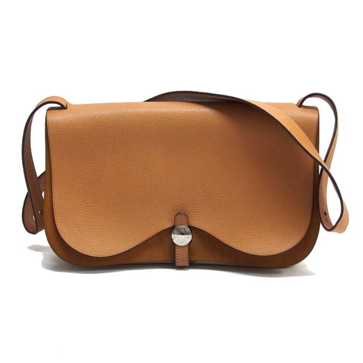 Hermes Colorado Light Beige Natural Toile H Clutch Bag Shoulder Bag ( )