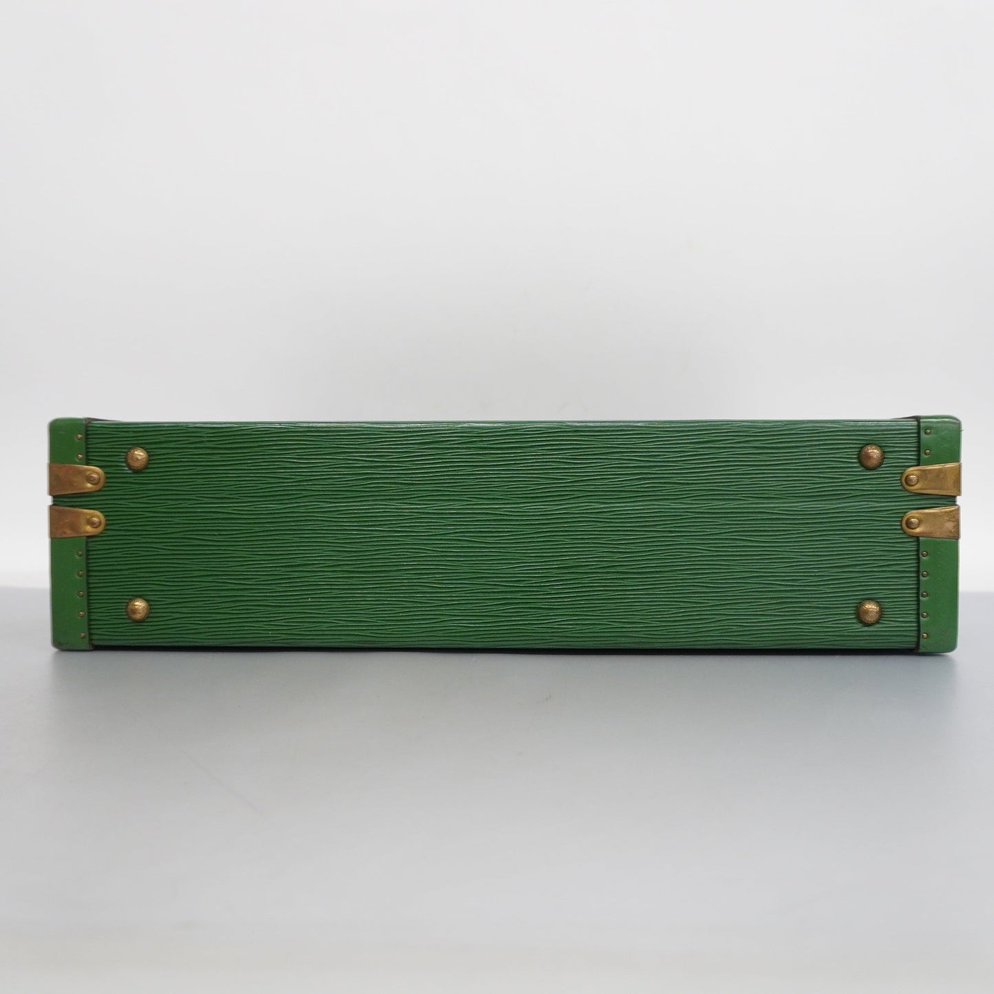 Louis VuittonAuth Epi Trunk Case President 45 Men,Women,Unisex Bag Borneo Green