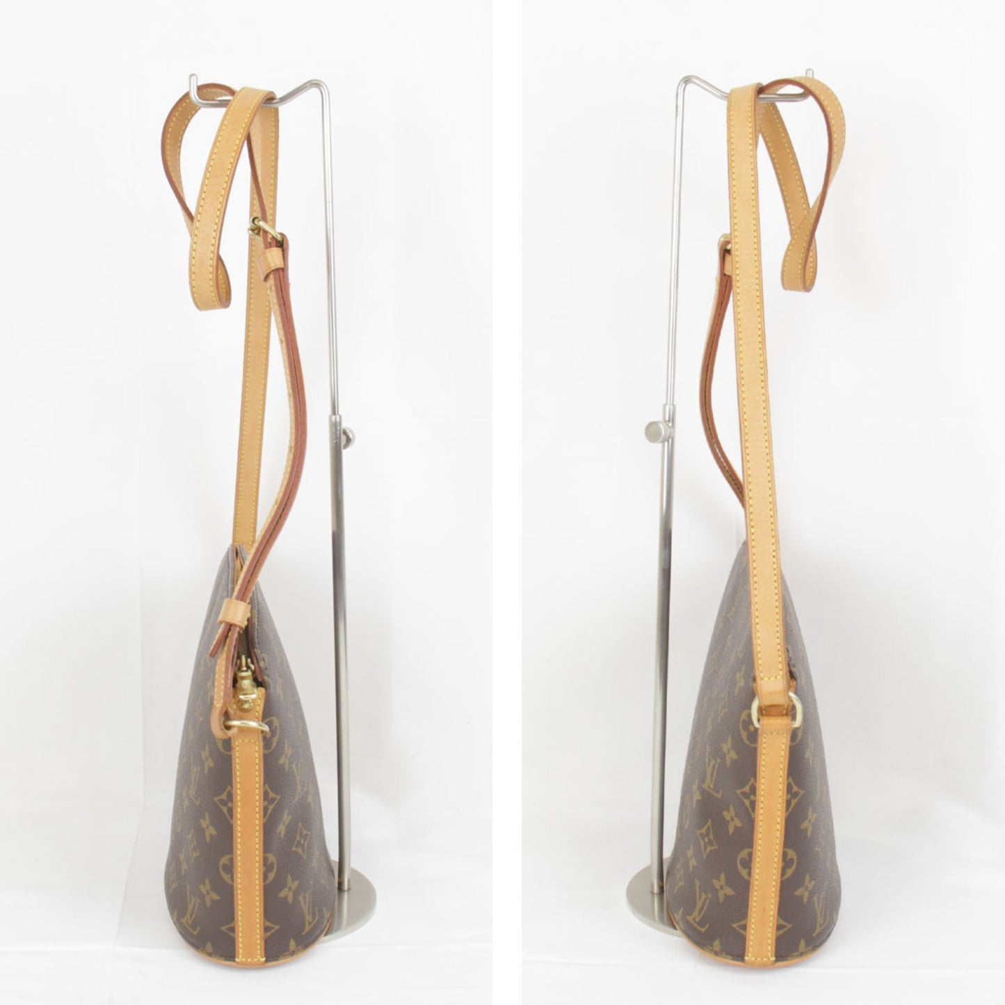LOUIS VUITTON Drouot Shoulder Bag Monogram Canvas Women's