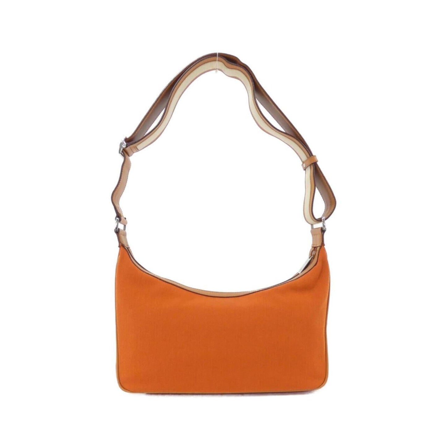Gucci Leather Canvas Shoulder Bag