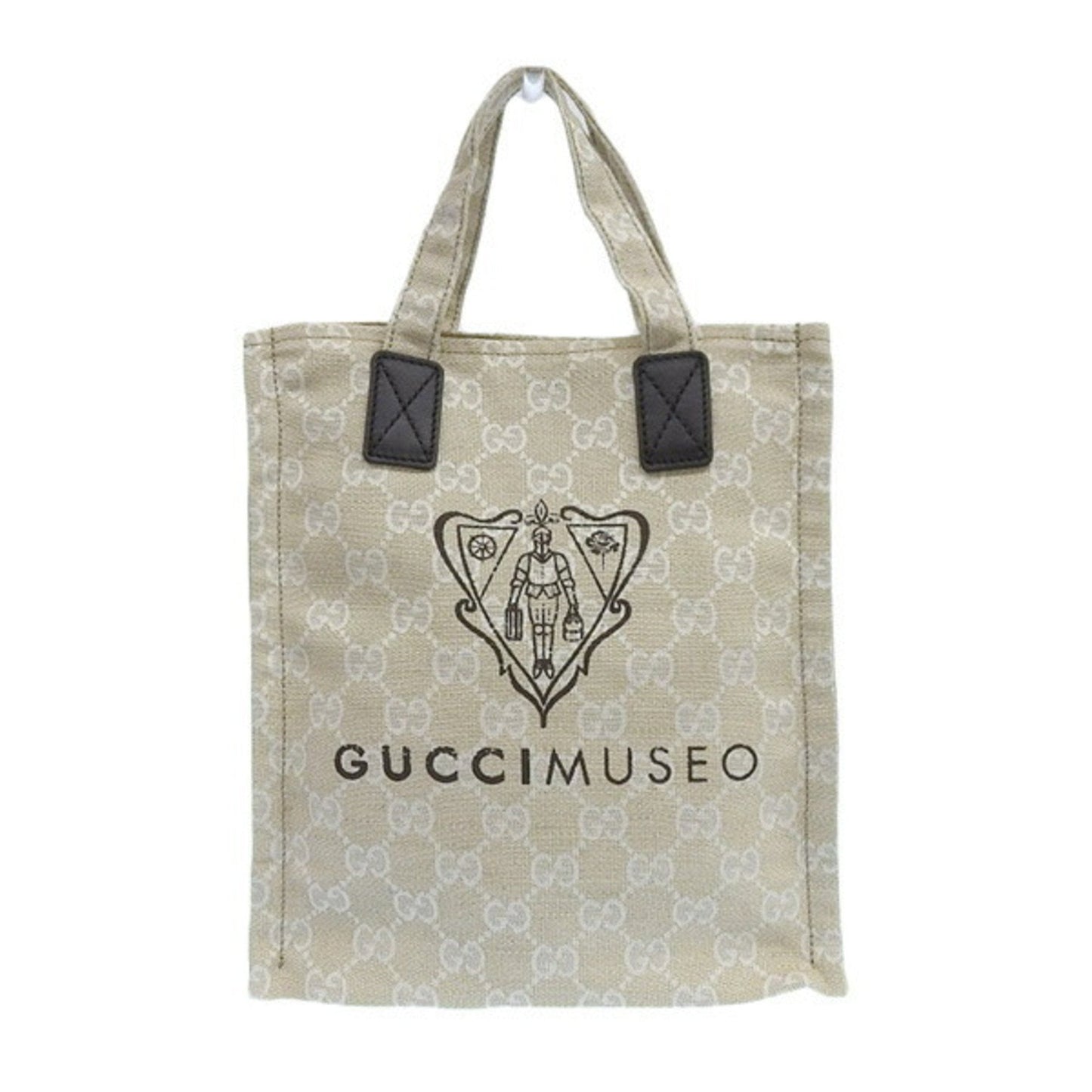 Gucci Beige Canvas Handbag Style 1