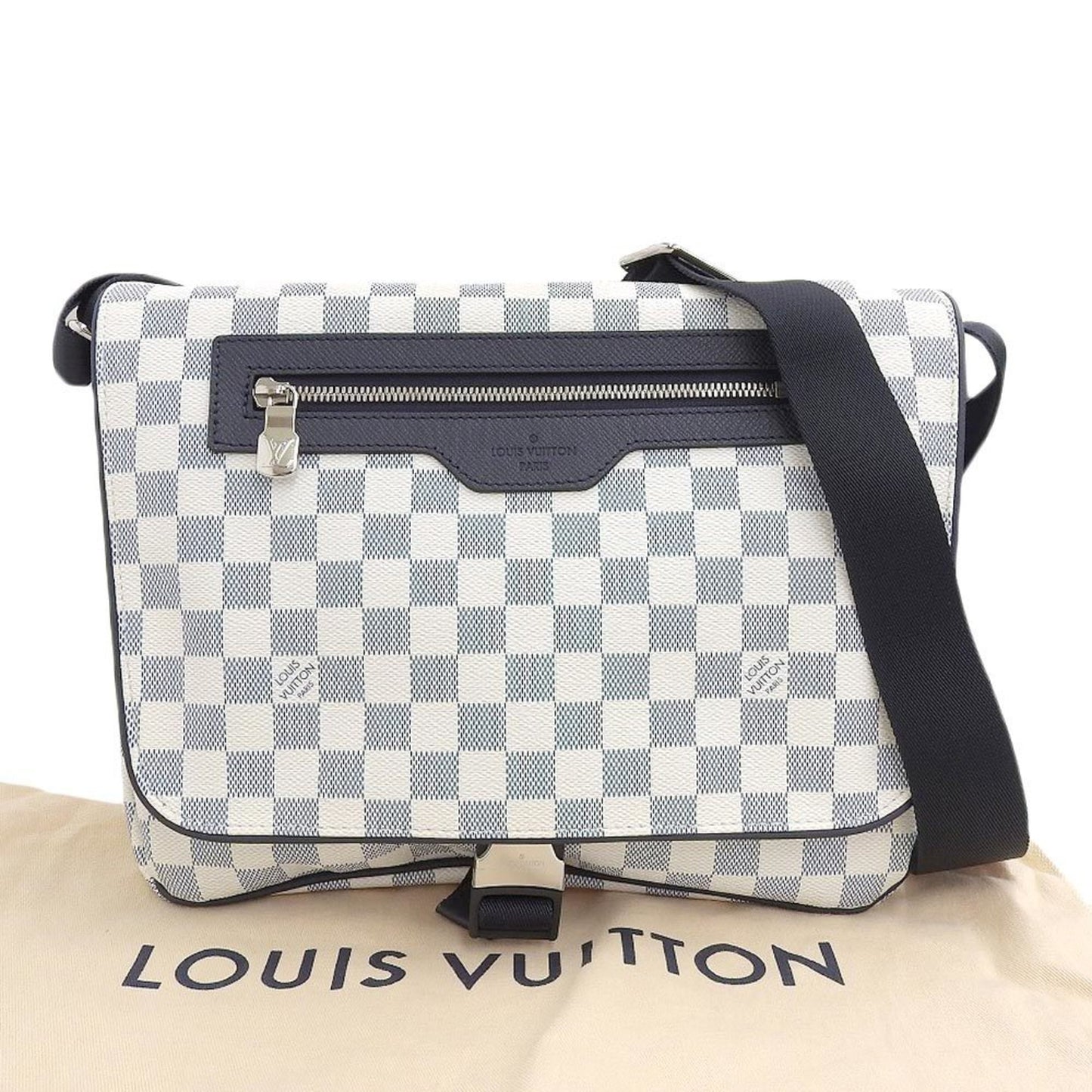 Louis Vuitton Damier Coast Matchpoint Messenger Shoulder Bag