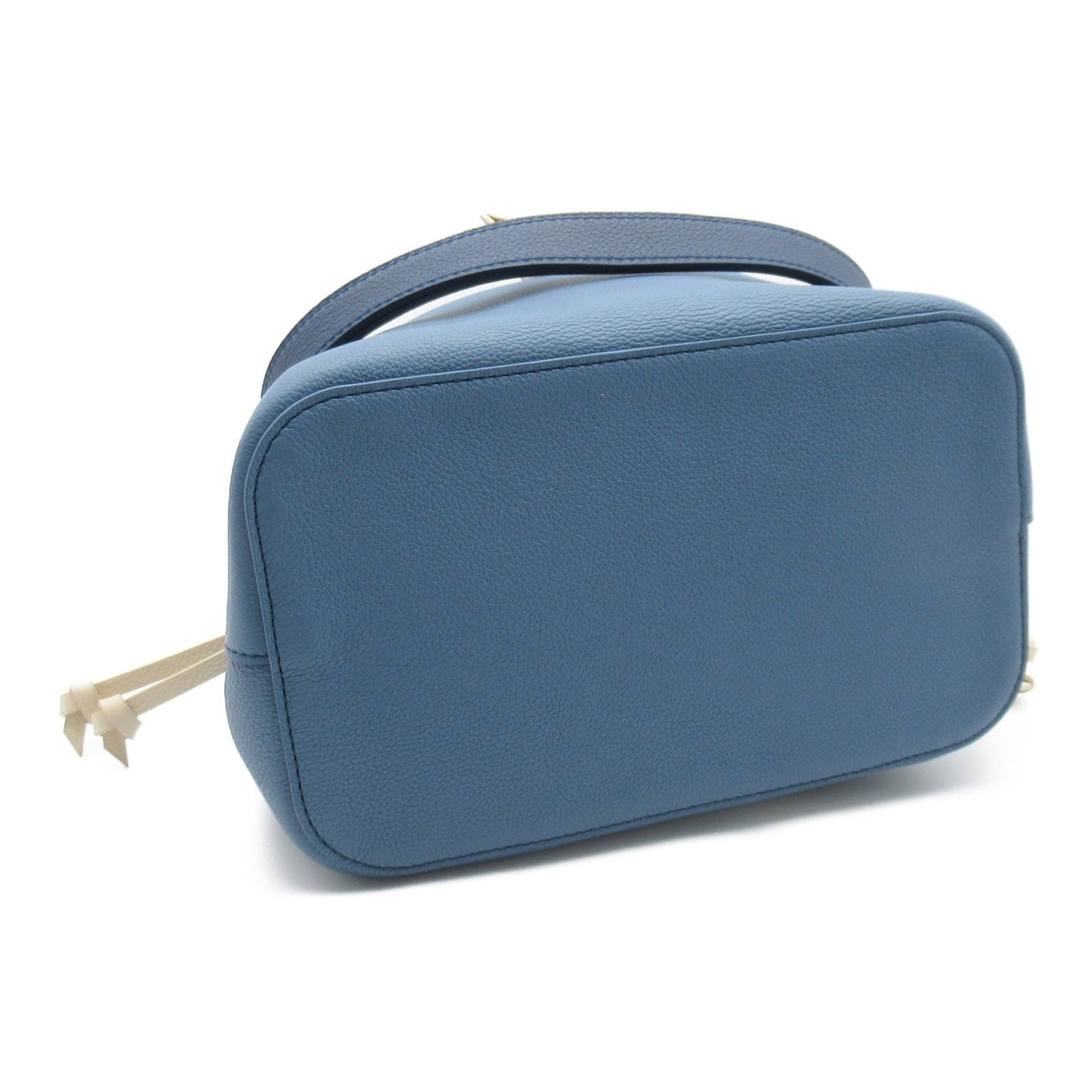 LOUIS VUITTON Rock Me Bucket Blue Blue gene Taurillon Clemence Leather leather Handbag