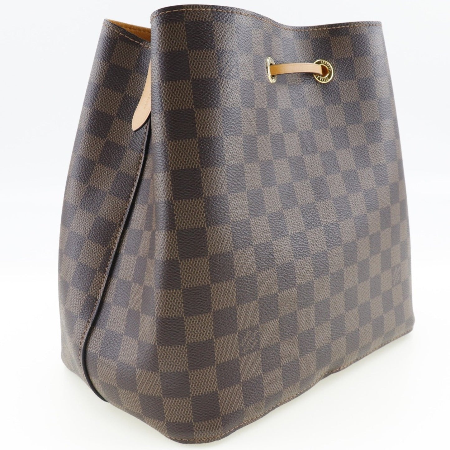 Louis Vuitton Neonoe Damier Canvas Brown Women's Shoulder Bag