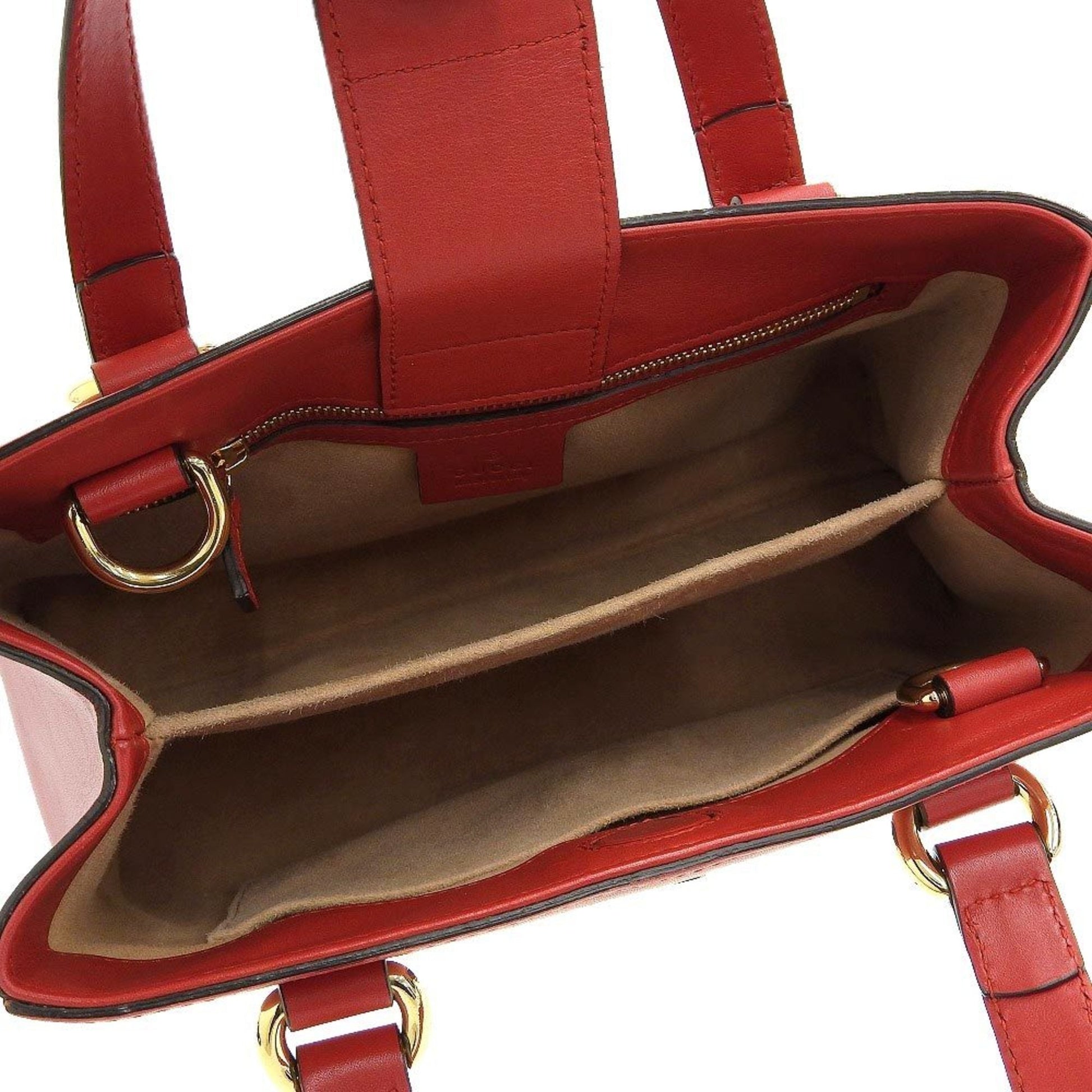 Gucci Red Leather Shoulder Bag Style 4