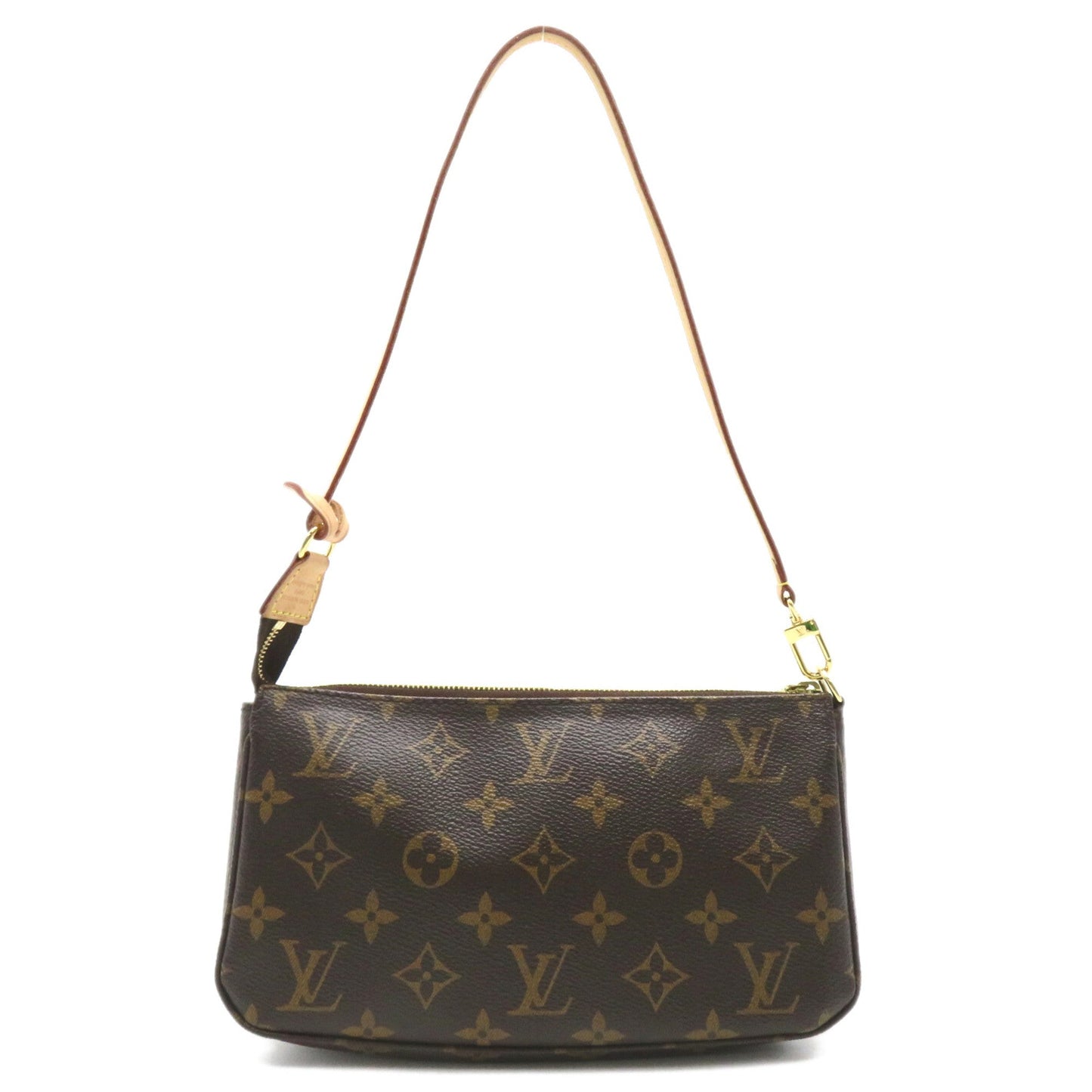 LOUIS VUITTON Pochette Accessoires Brown Monogram PVC coated canvas Clutch