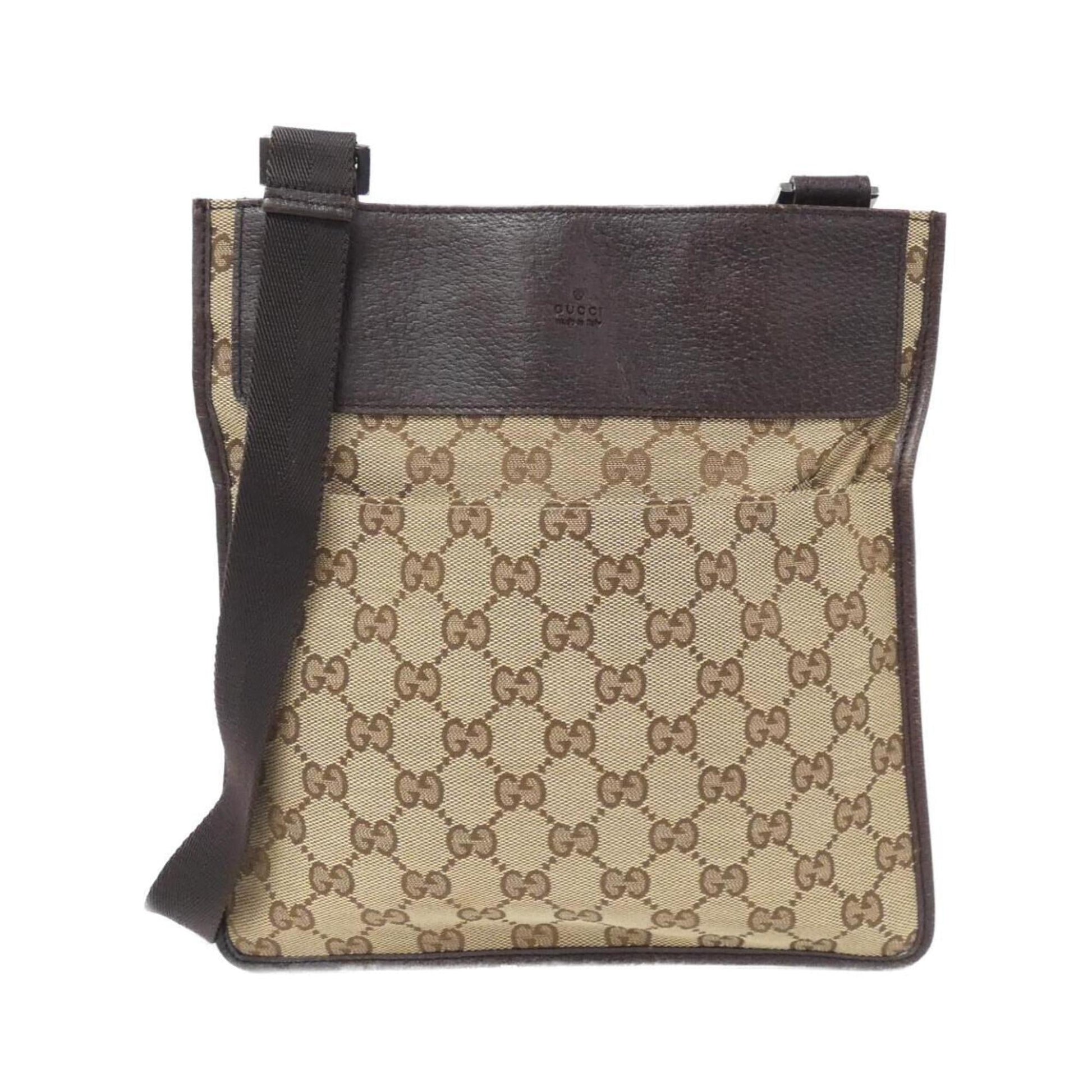 Gucci Canvas Shoulder Bag