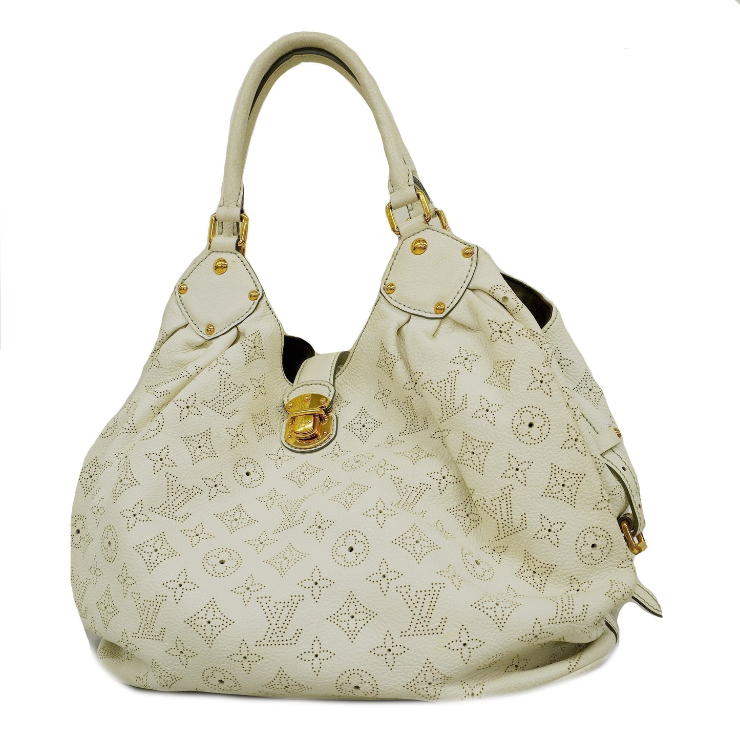 Louis VuittonAuth Mahina Tote Bag XL Women's Tote Bag Blanc