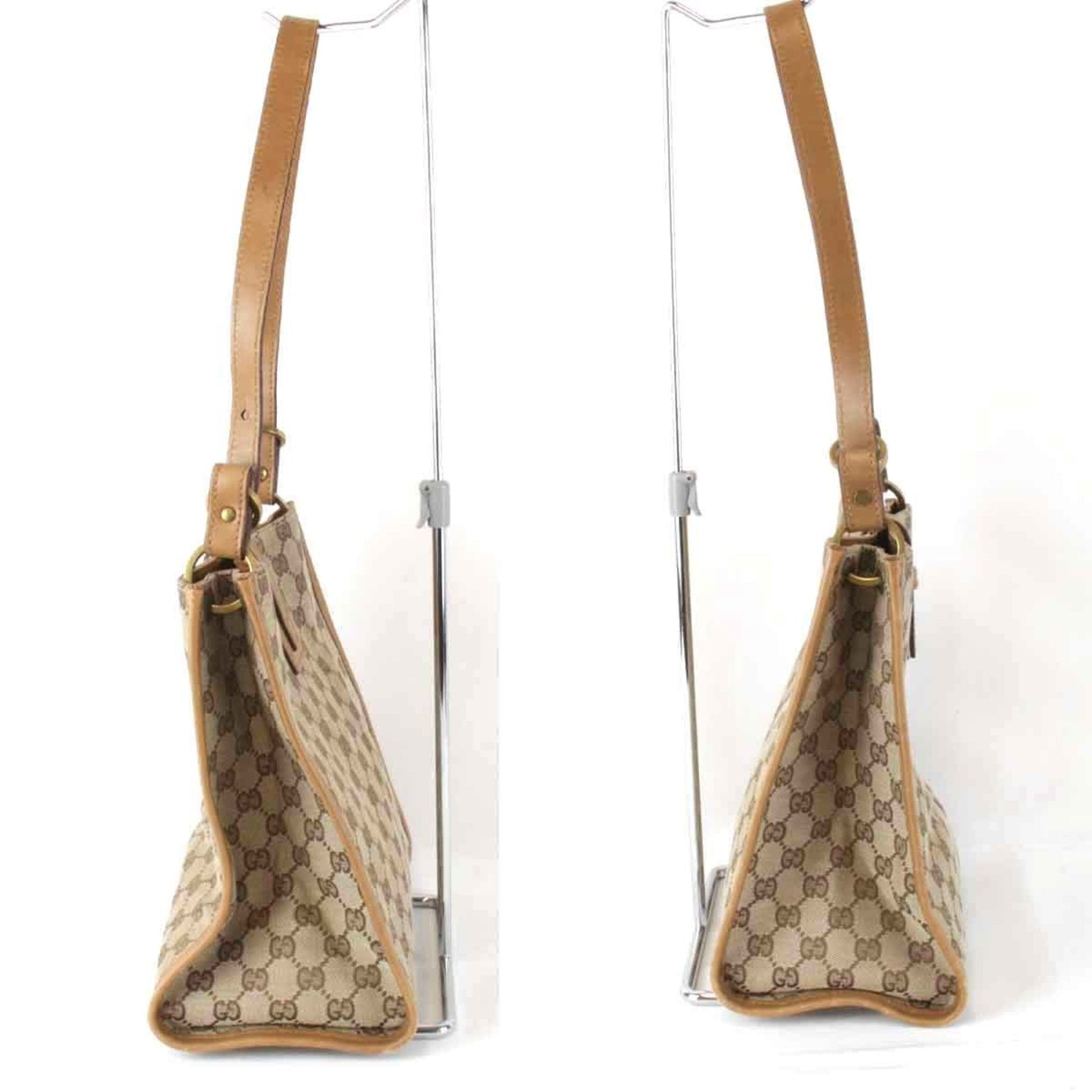 Gucci Canvas Shoulder Bag