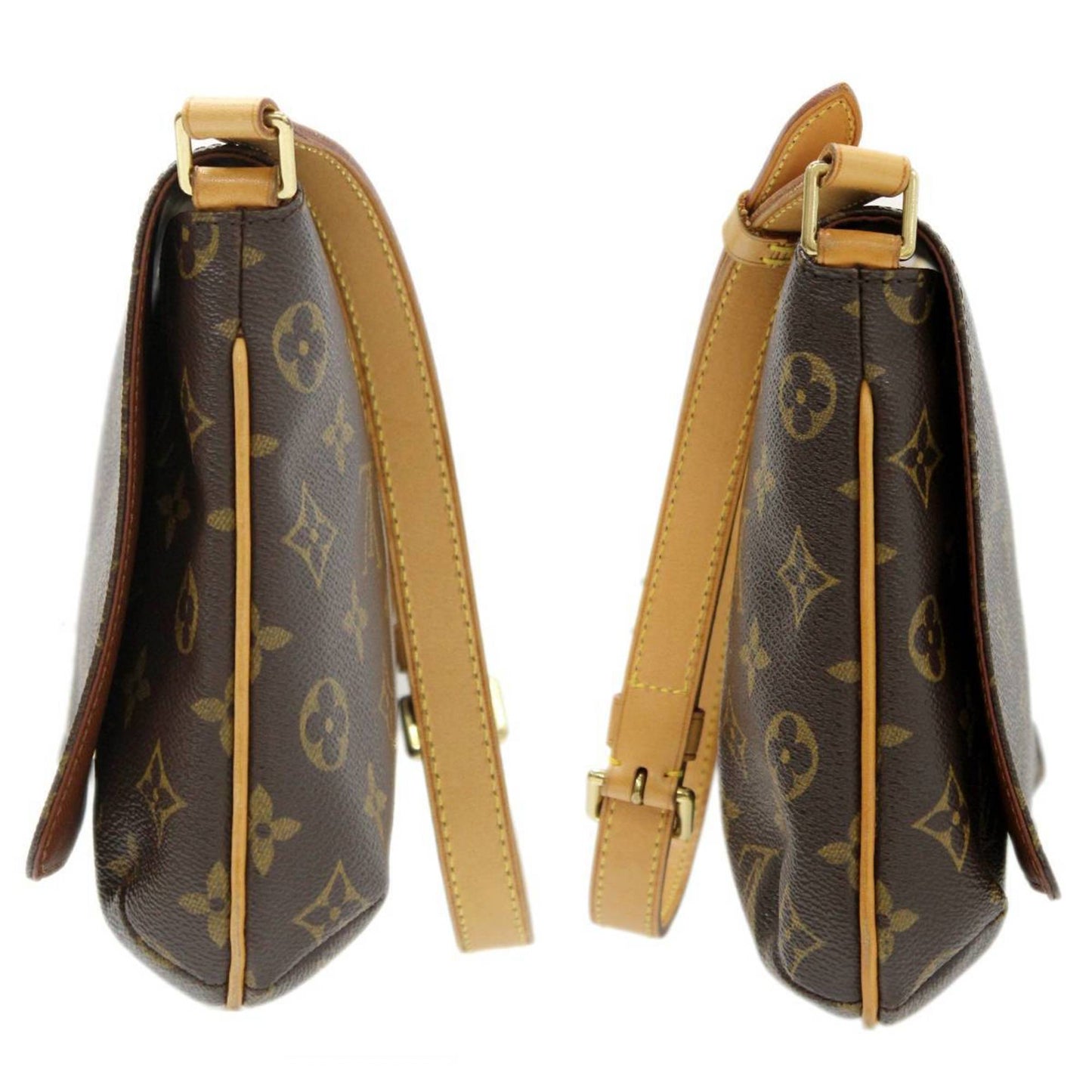 LOUIS VUITTON Mtte Tango Short Shoulder Bag Monogram Brown