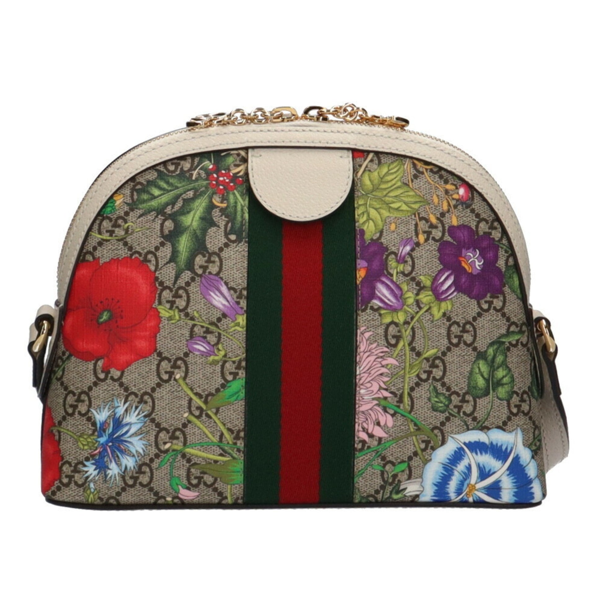 Gucci Lou Canvas Shoulder Bag