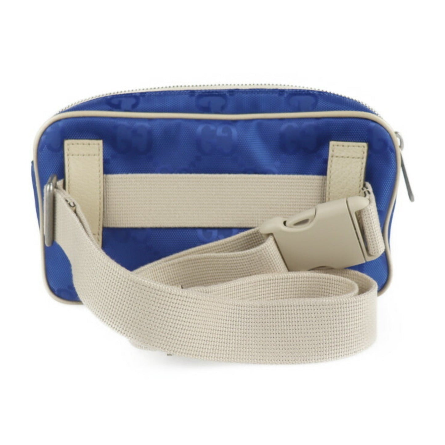 Gucci Lou Nylon Leather Shoulder Bag