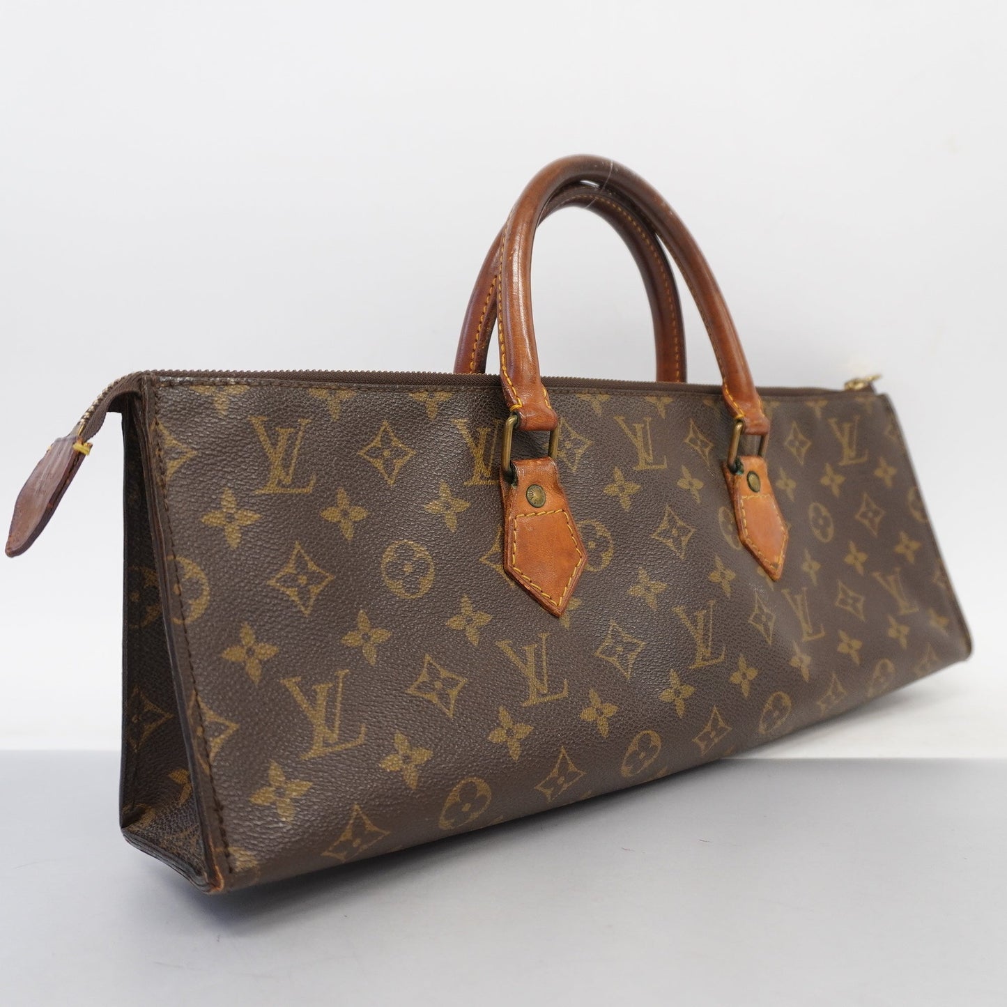Louis VuittonAuth Monogram Sack Triangle Women's Handbag
