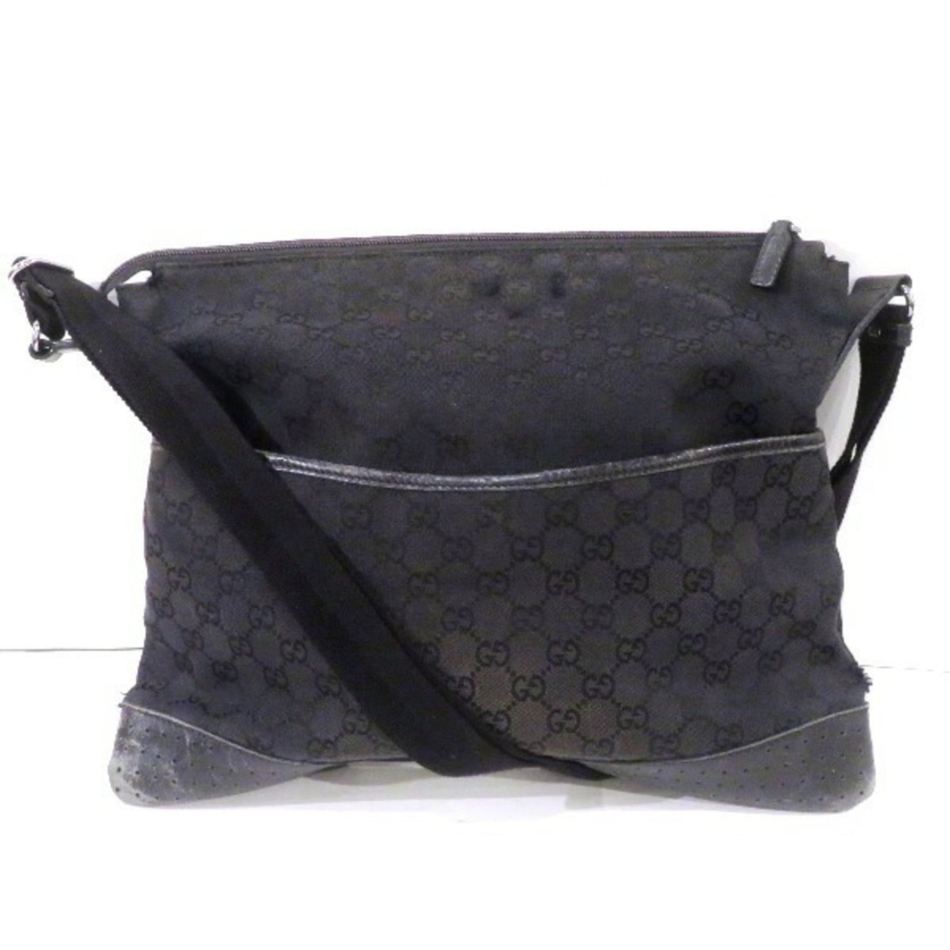 Gucci Canvas Shoulder Bag