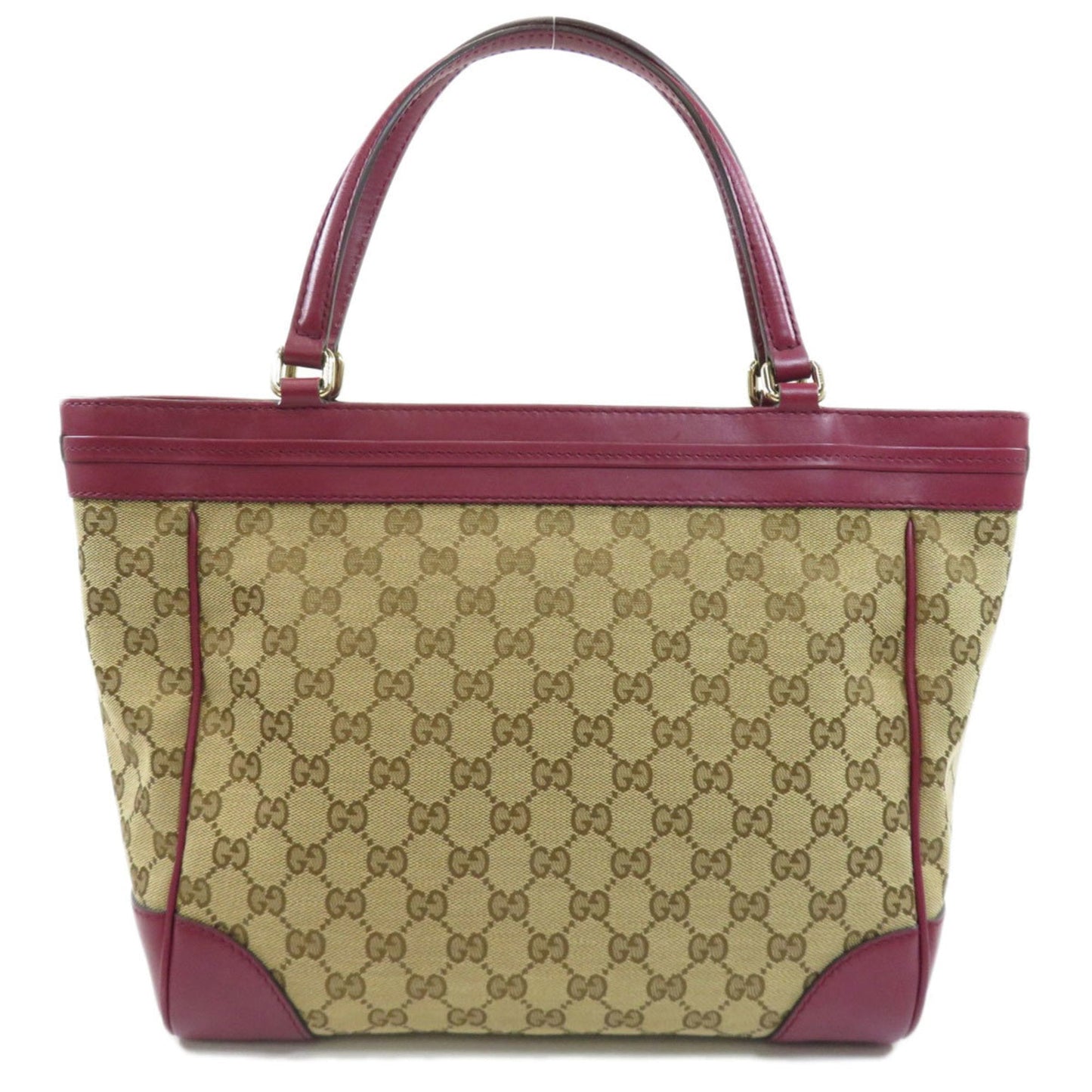 Gucci Lou Leather Canvas Tote