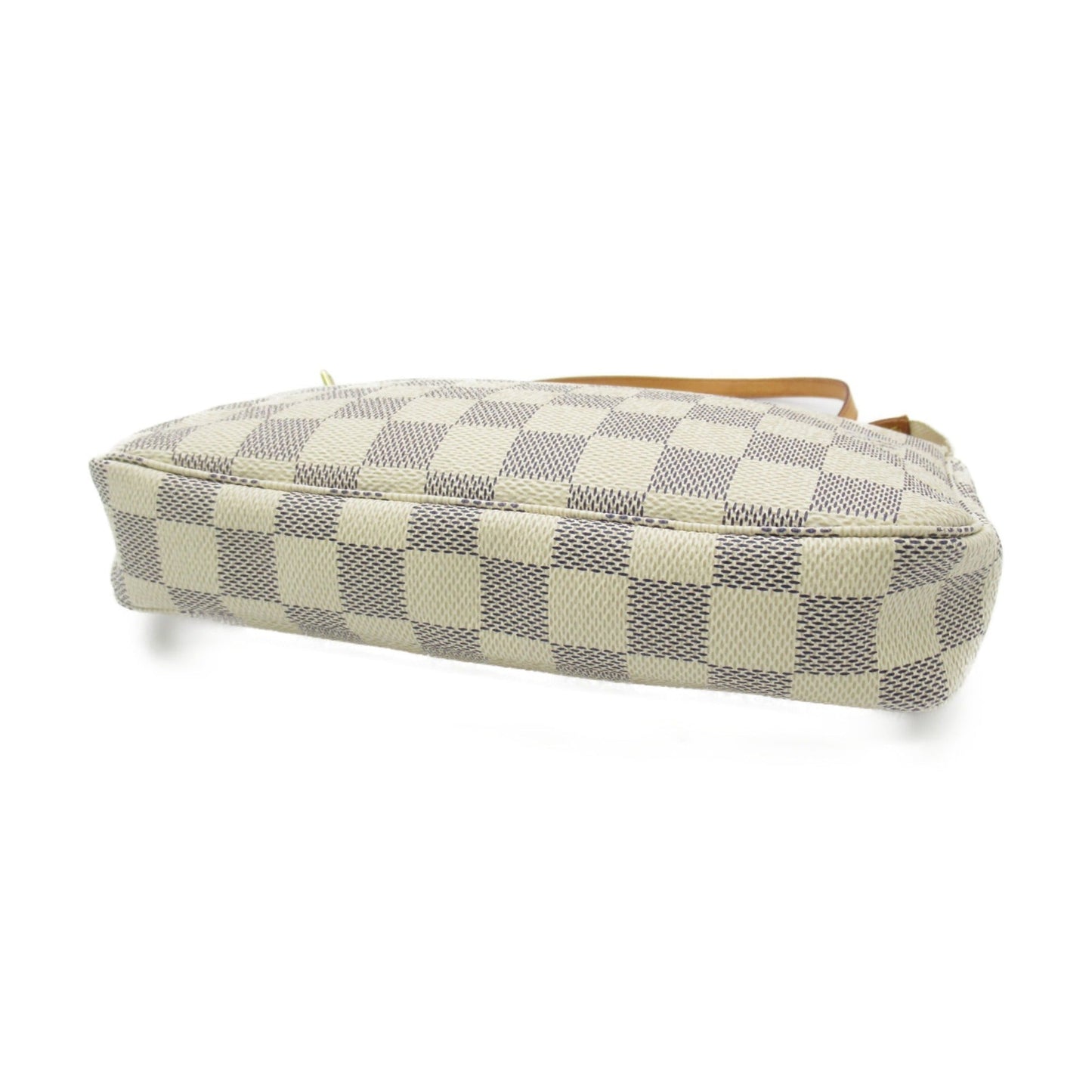 Louis Vuitton Pochette Accessoires White Damier Azur PVC coated canvas Clutch