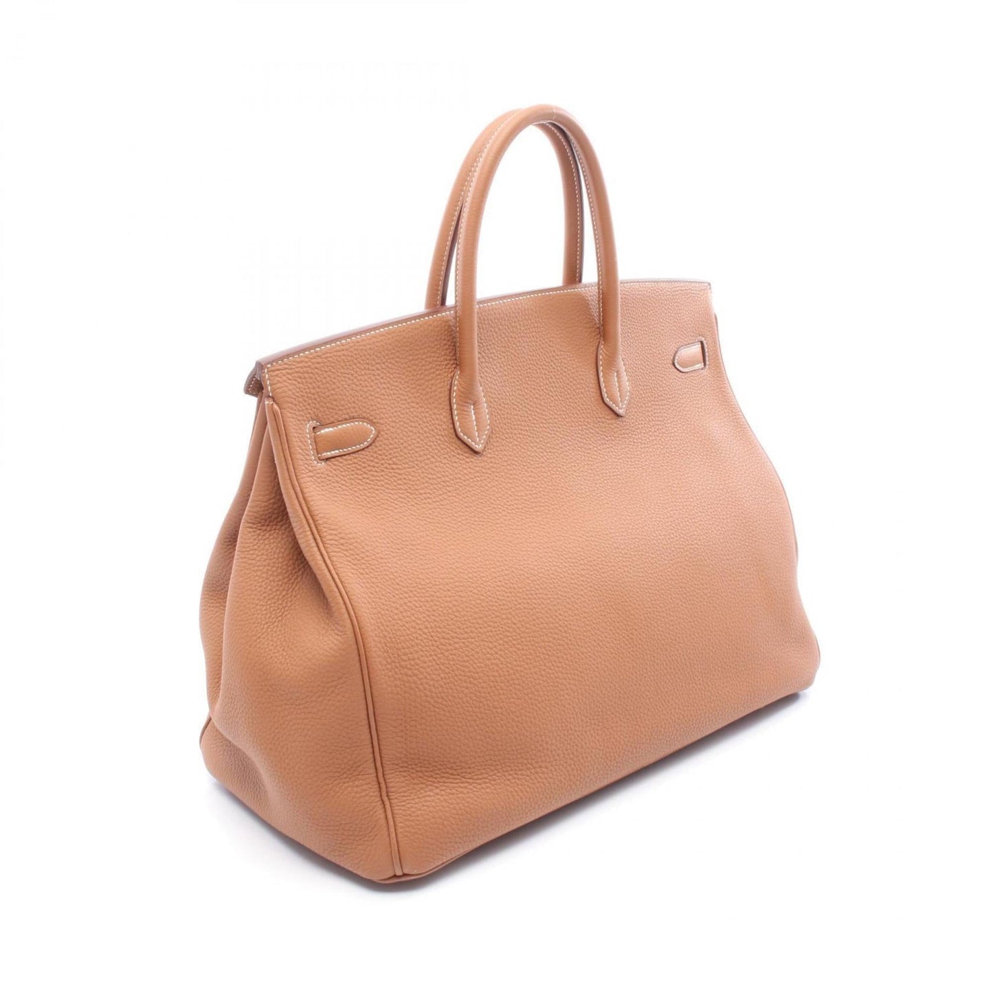 Hermes Brown Togo Leather Handbag ( )