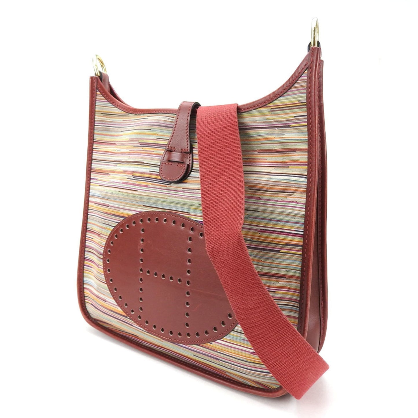 Hermes Evelyne Bordeaux Shoulder Bag ( )