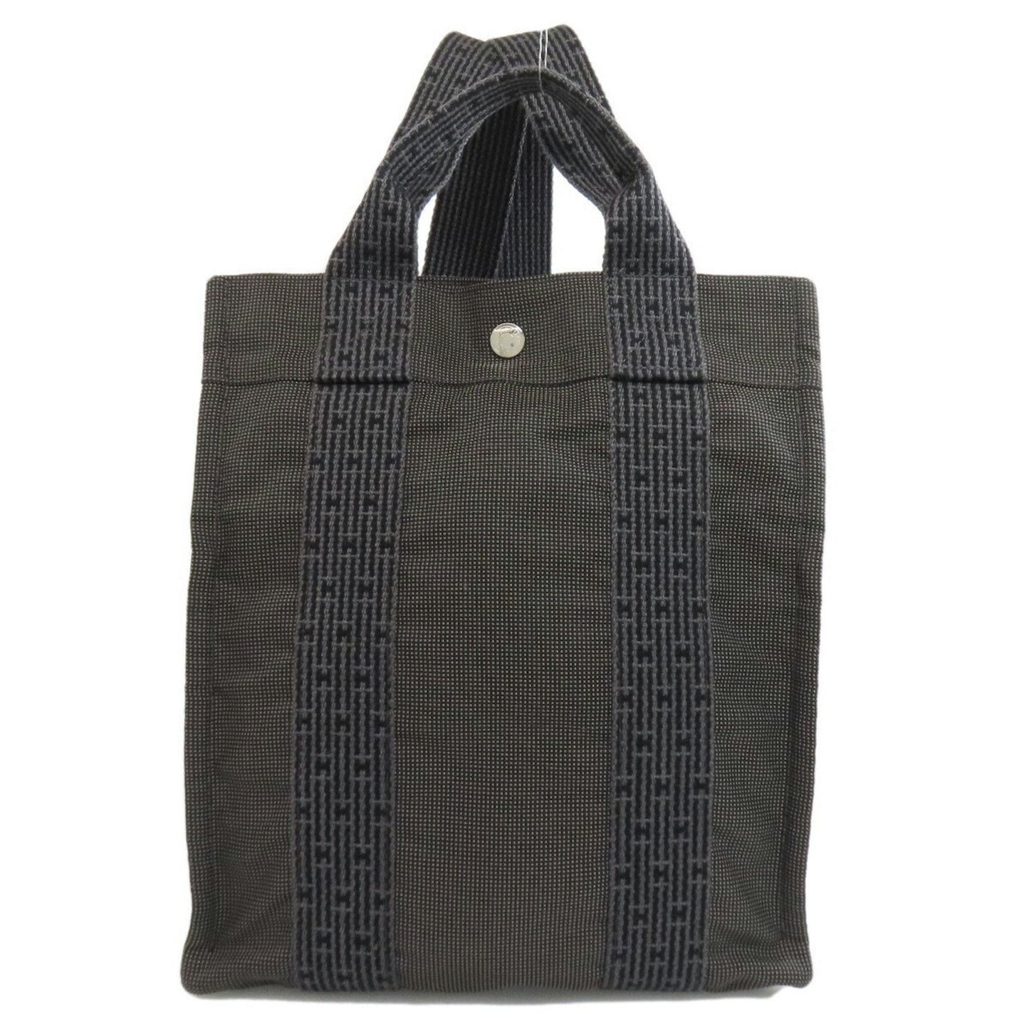 Hermes Gray Canvas Backpack ( )