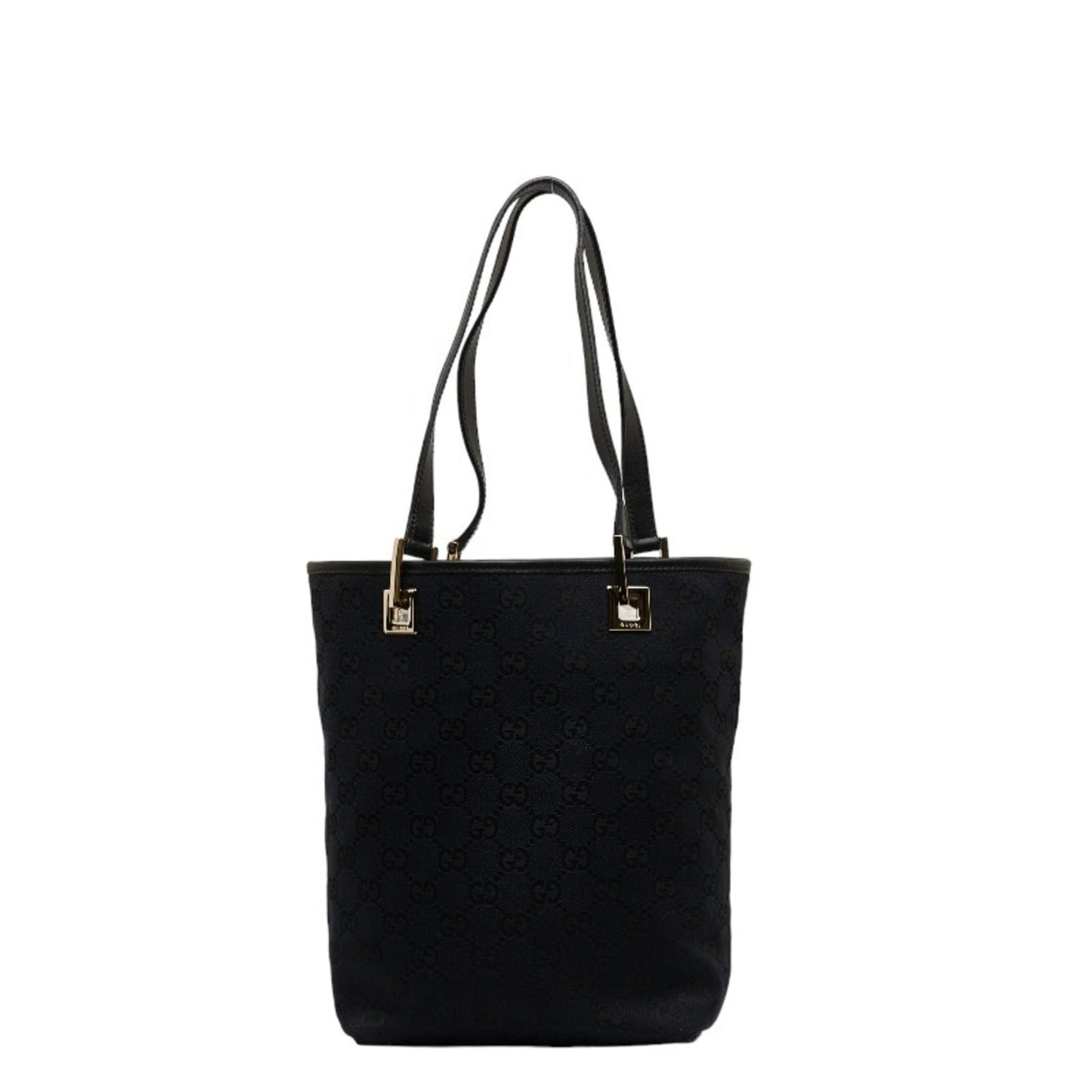 Gucci Leather Canvas Tote
