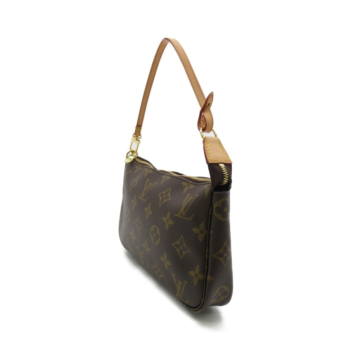Louis Vuitton Pochette Accessoires Accessory Pouch Brown Monogram PVC coated canvas Clutch
