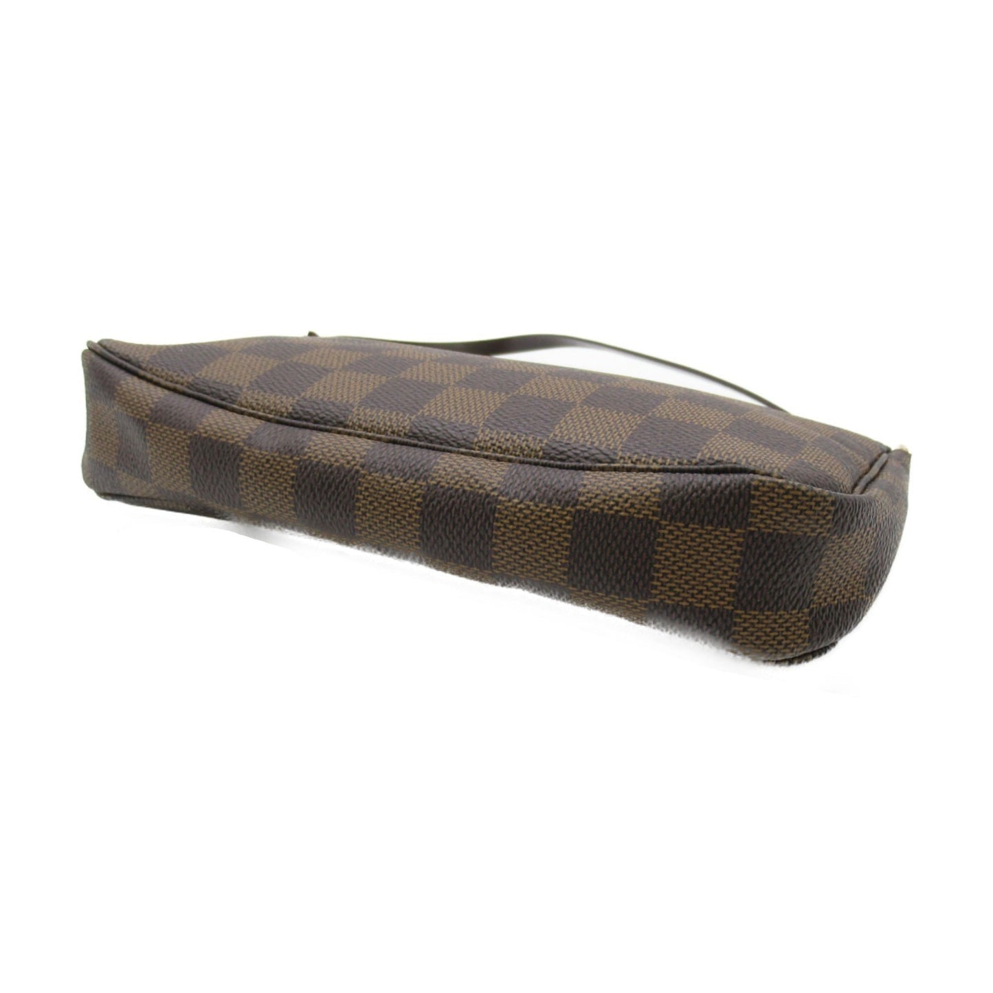 LOUIS VUITTON Pochette Accessoires Brown Damier PVC coated canvas Clutch