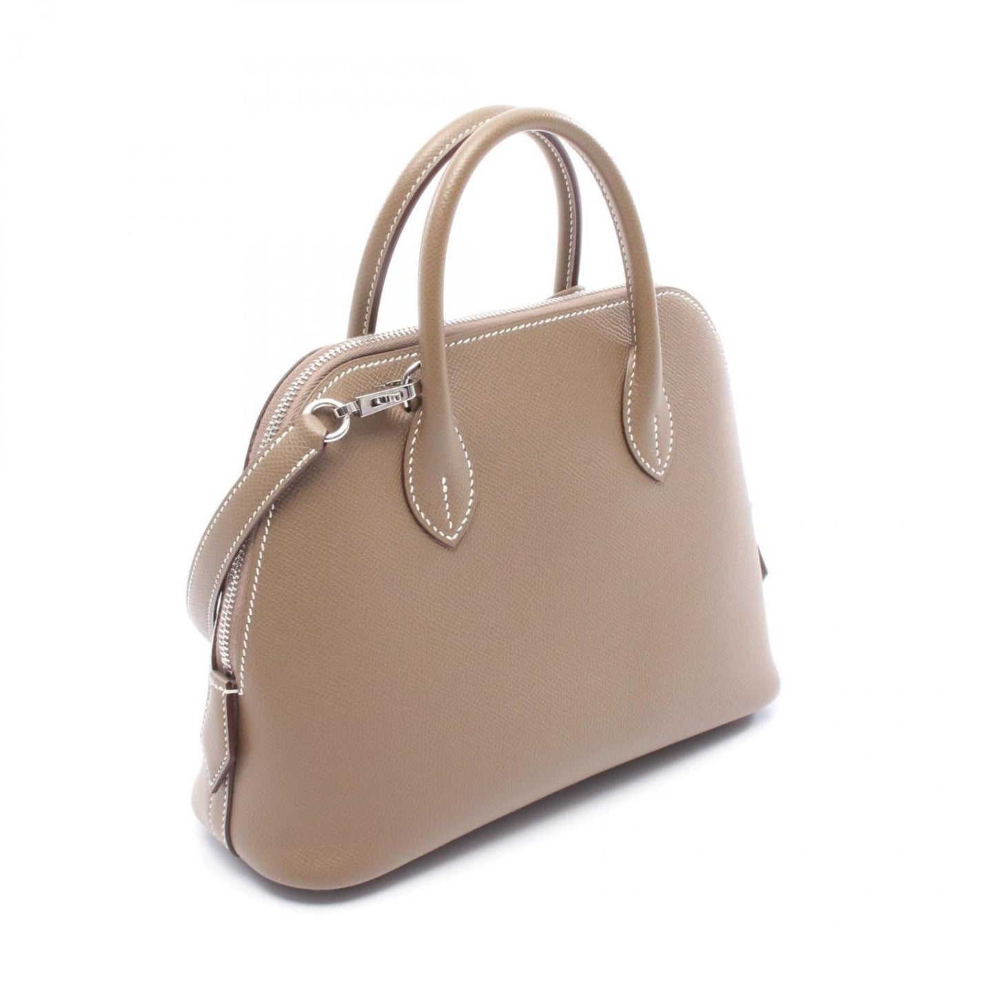 Hermes Brown Epsom Leather Handbag ( )