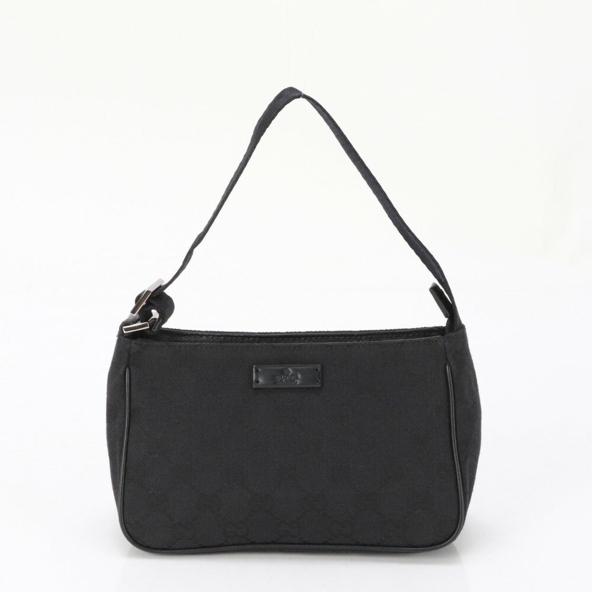 Gucci Leather Canvas Tote