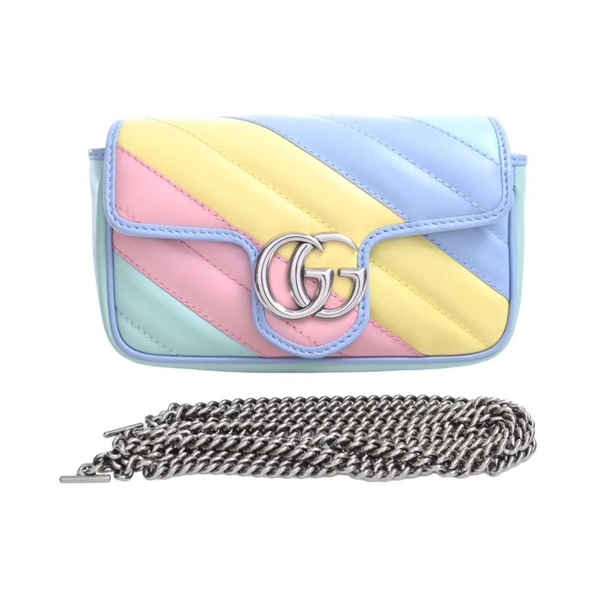 Gucci Chain Leather Shoulder Bag