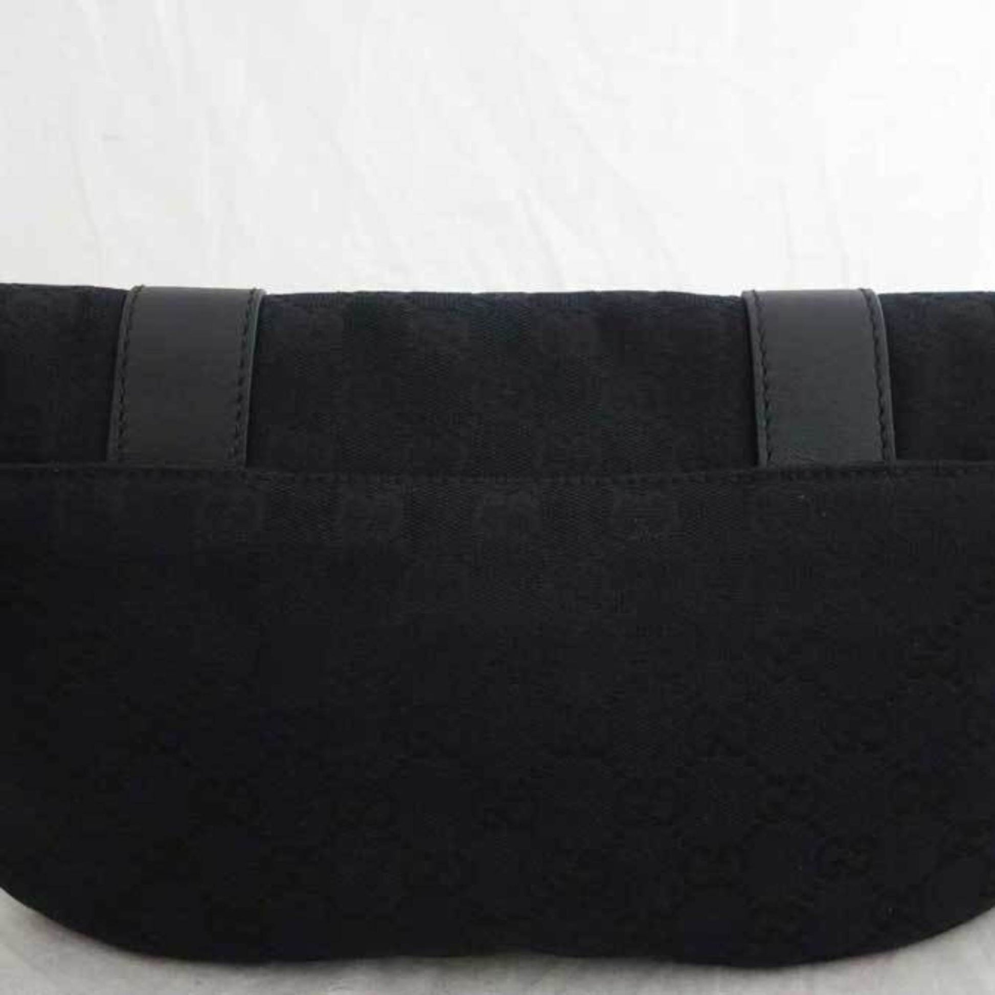 Gucci Lou Leather Canvas Handbag