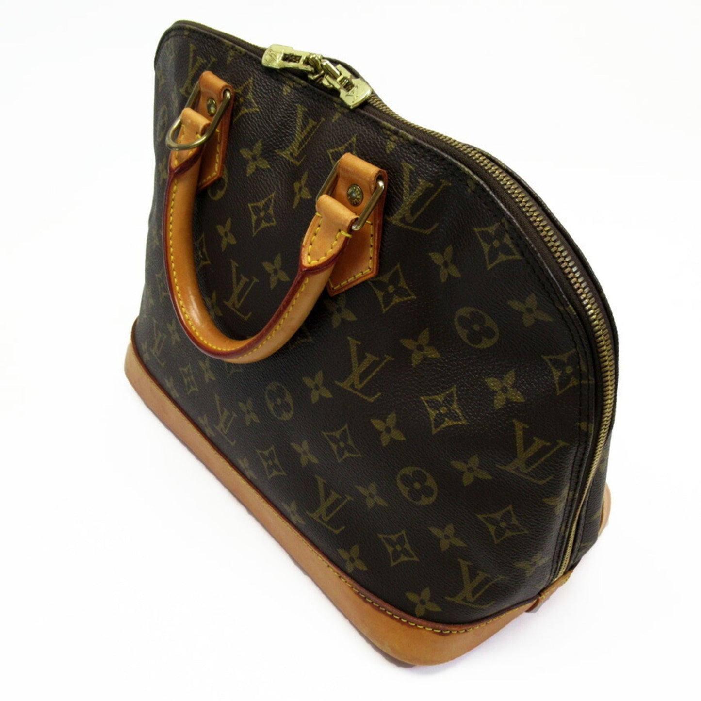Louis Vuitton Handbag Monogram Alma Brown Canvas