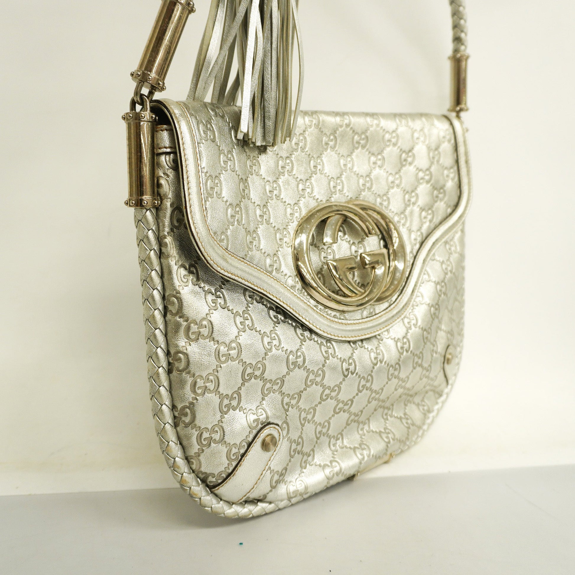Gucci Leather Shoulder Bag