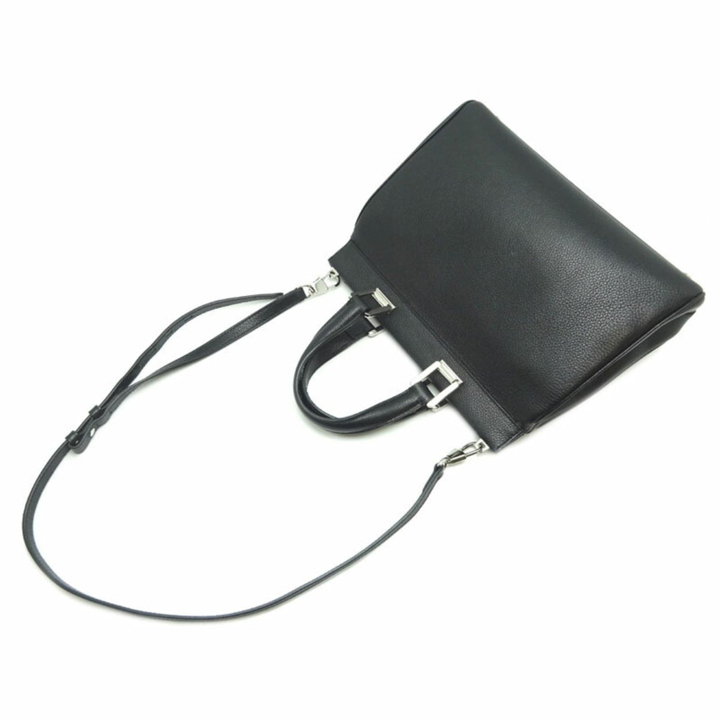 Gucci Black Leather Shoulder Bag Style 8