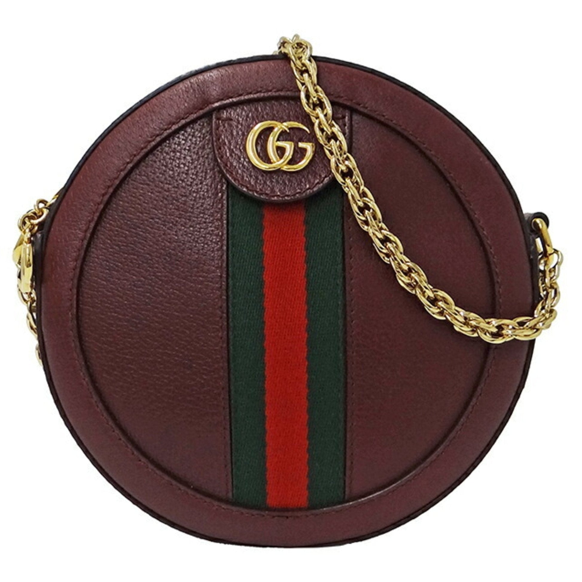 Gucci Chain Leather Shoulder Bag