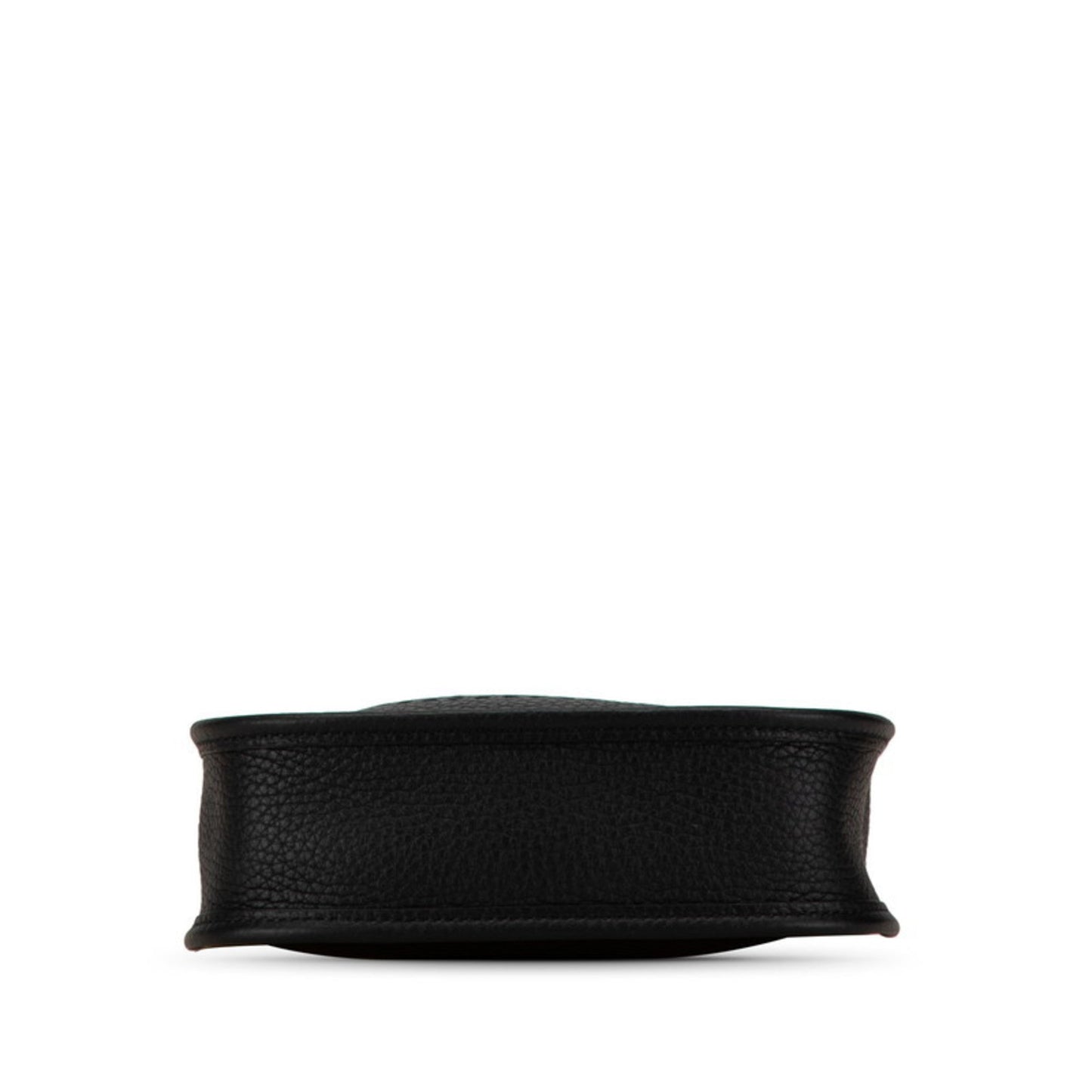 Hermes Evelyne Black Taurillon Clemence Leather Shoulder Bag ( )