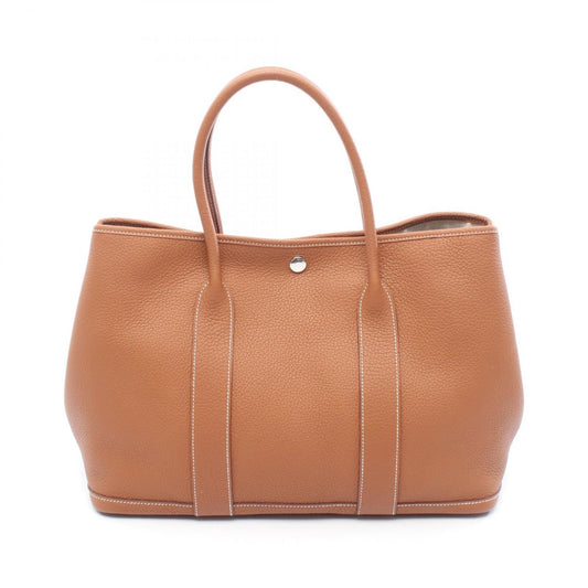 Hermes Garden Brown Negonda Leather Tote Bag ( )