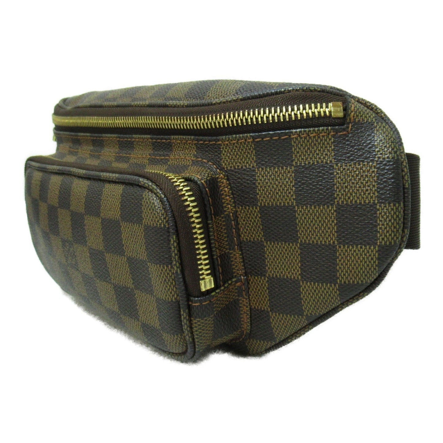 LOUIS VUITTON Bam bag melville Brown Ebene Damier PVC coated canvas