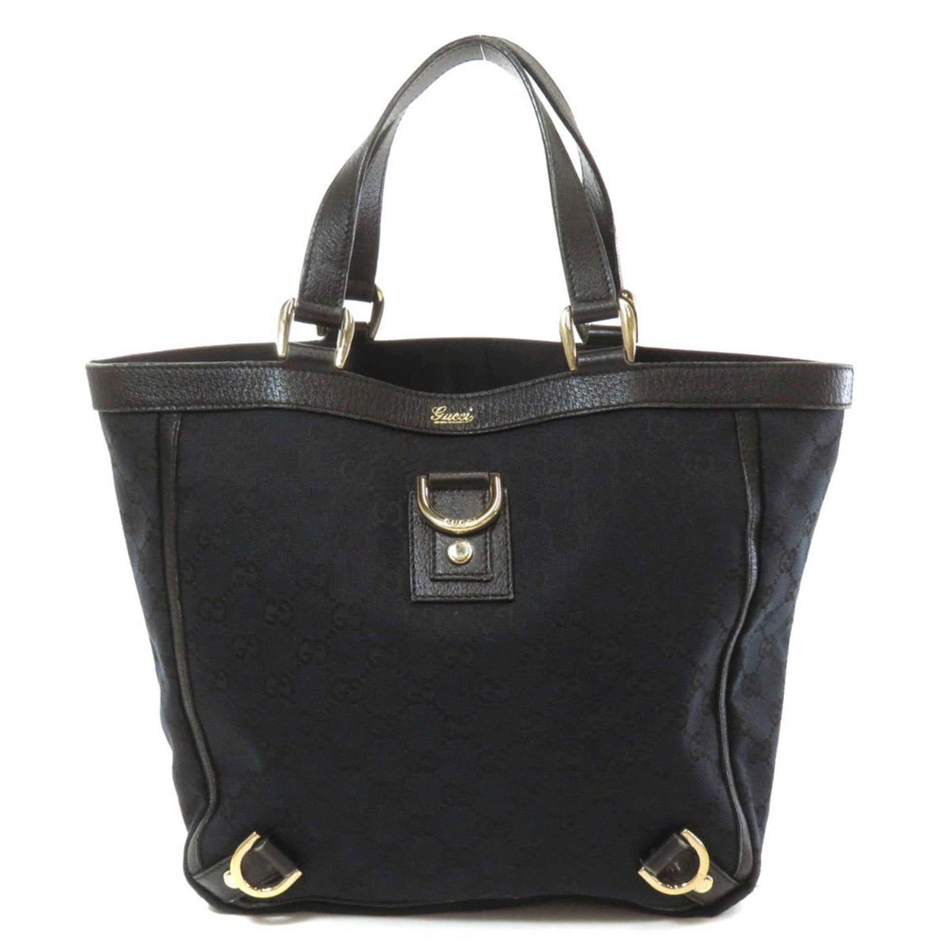 Gucci Leather Canvas Tote Style 47