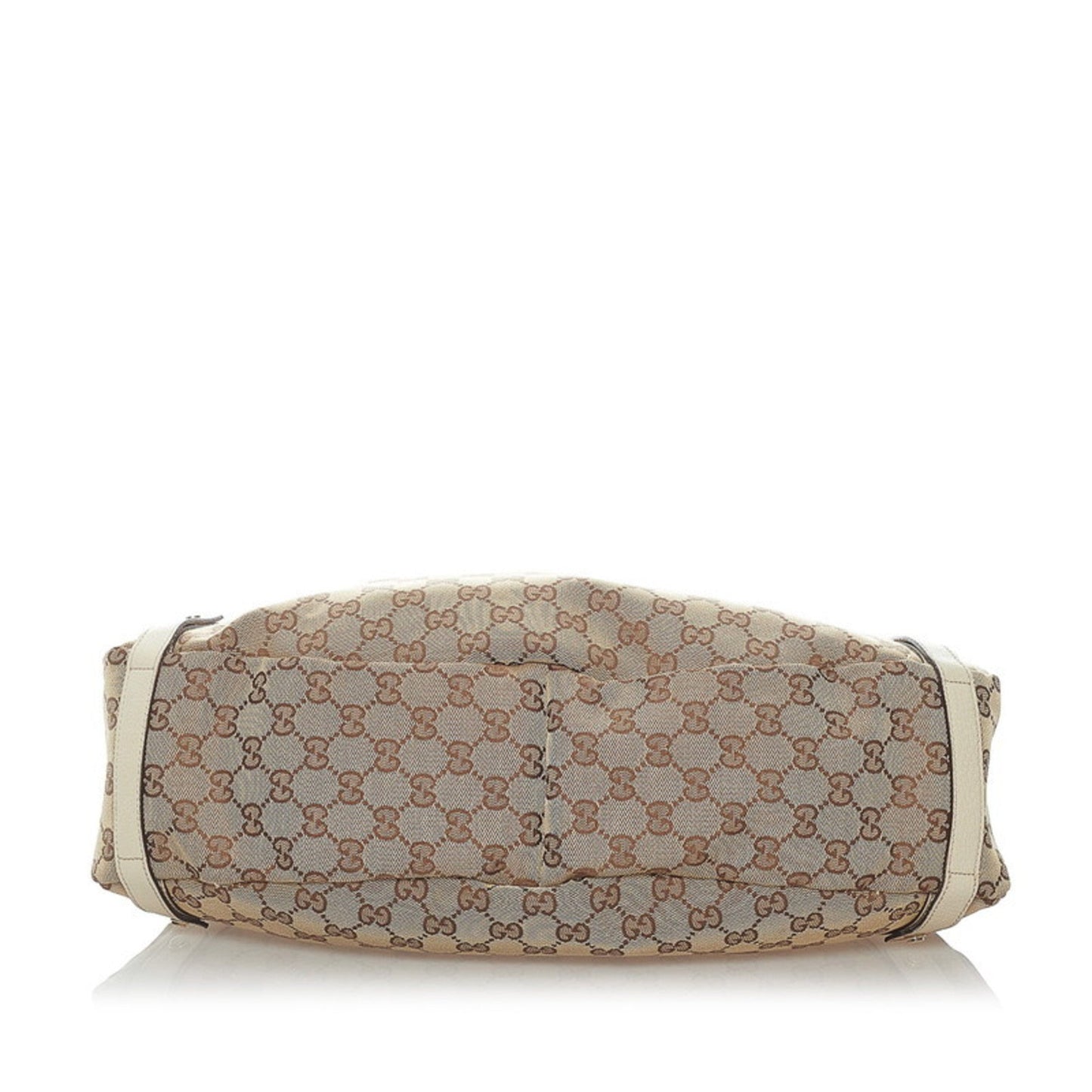 Gucci Lou Leather Canvas Tote